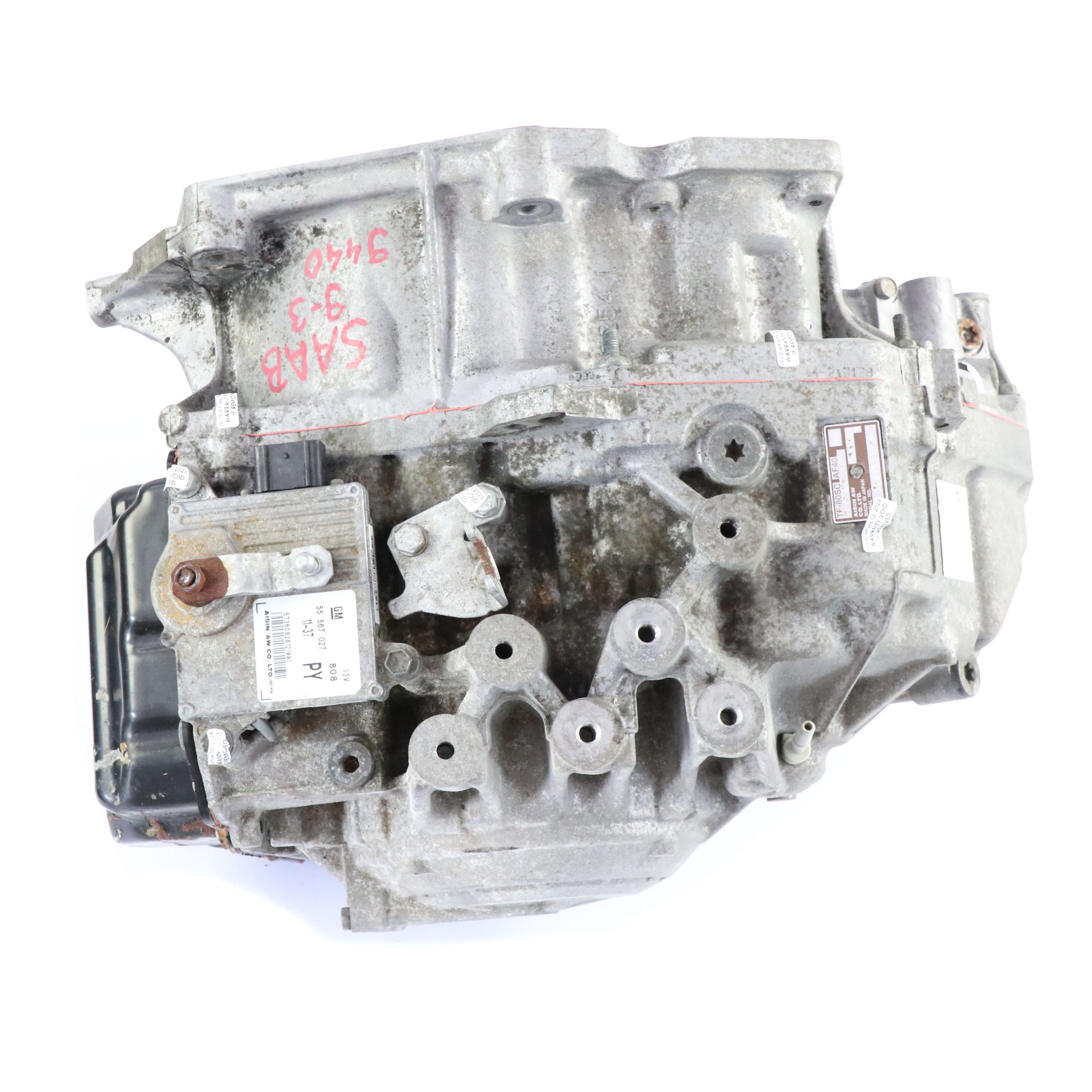 Saab 9-3 9440 1.9 TTiD Diesel Automatik Getriebe TF-80SCAF40 55567027 GARANTIE