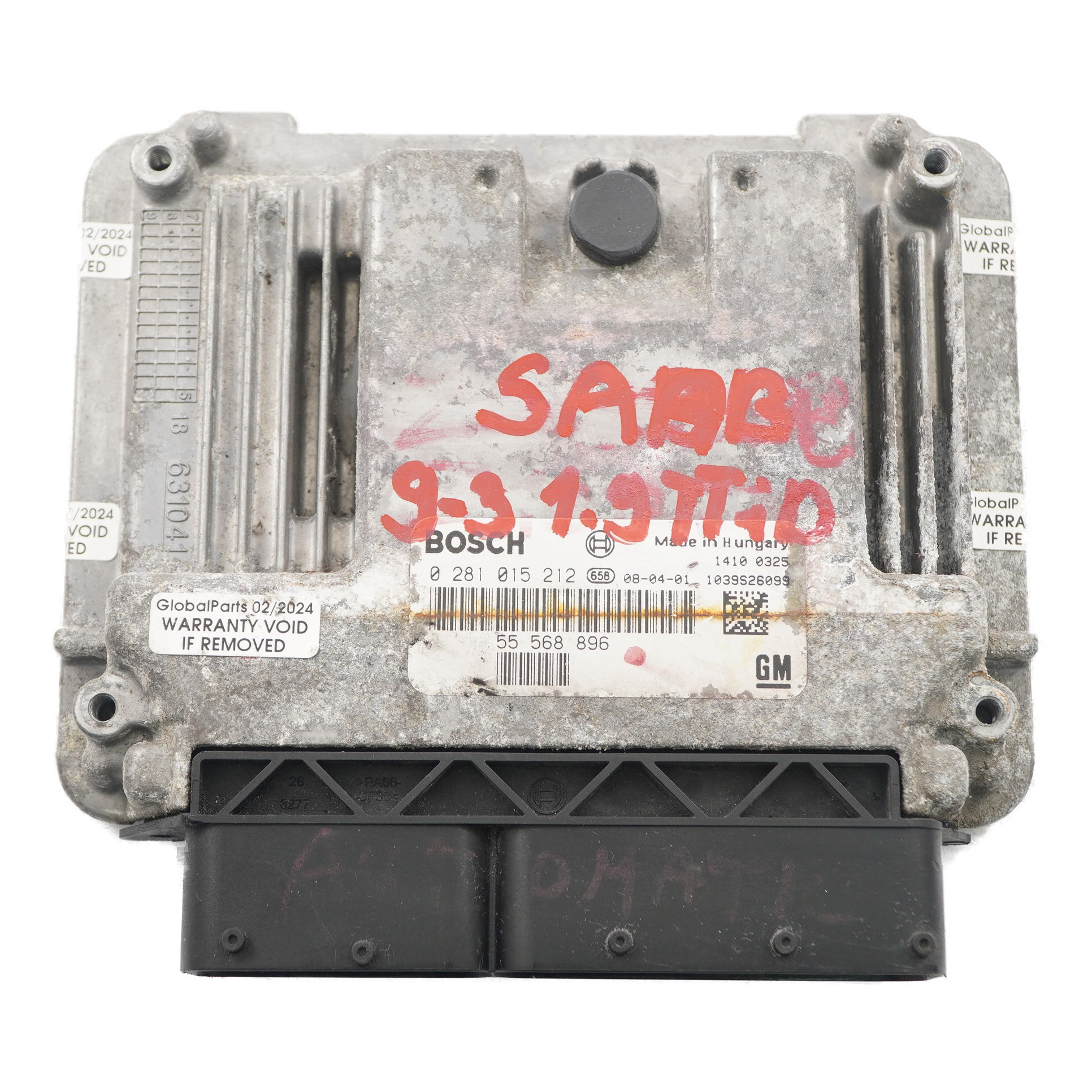 SAAB 9-3 1.9 TTiD ECU DDE Motorsteuergerät Modul 55568896