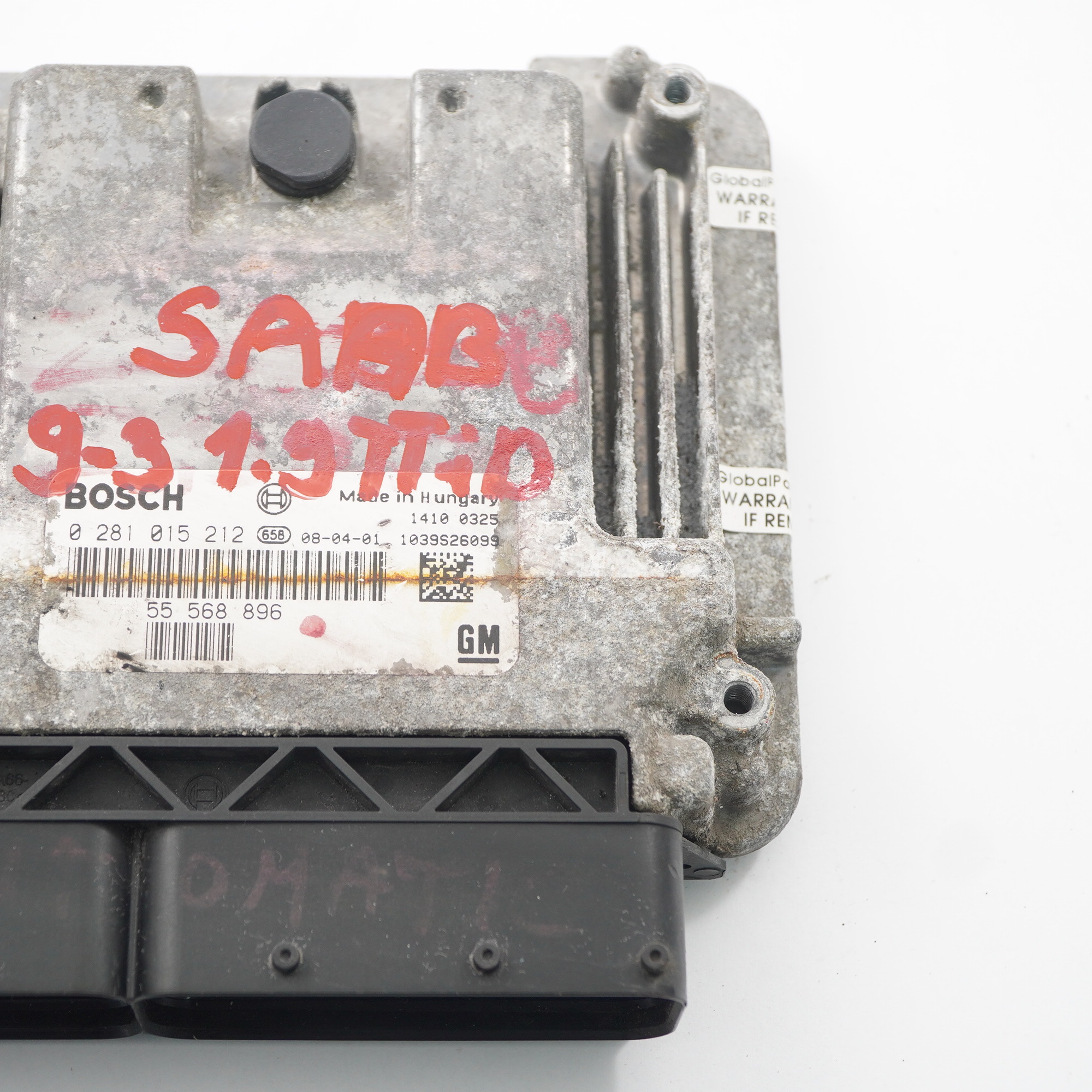 SAAB 9-3 1.9 TTiD ECU DDE Motorsteuergerät Modul 55568896