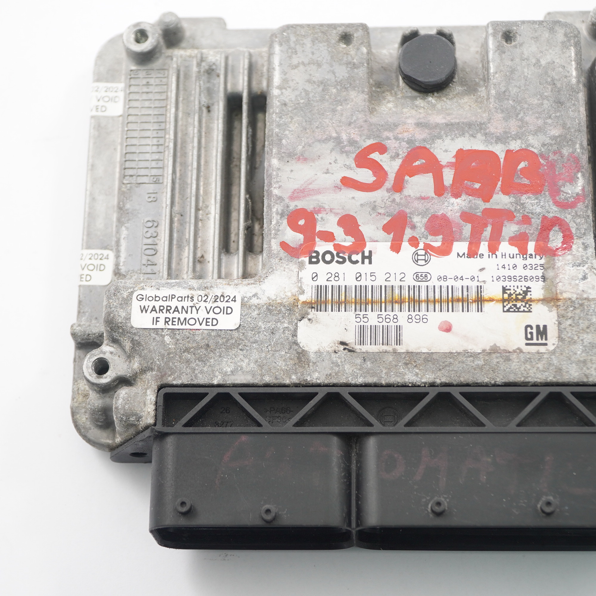 SAAB 9-3 1.9 TTiD ECU DDE Motorsteuergerät Modul 55568896