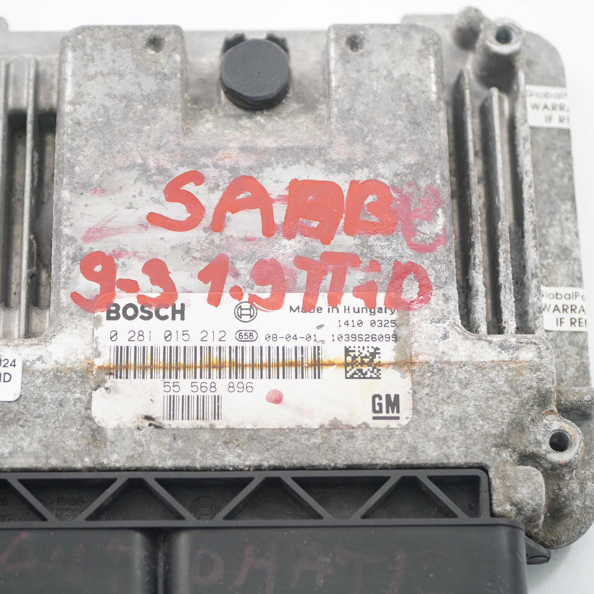 SAAB 9-3 1.9 TTiD ECU DDE Motorsteuergerät Modul 55568896