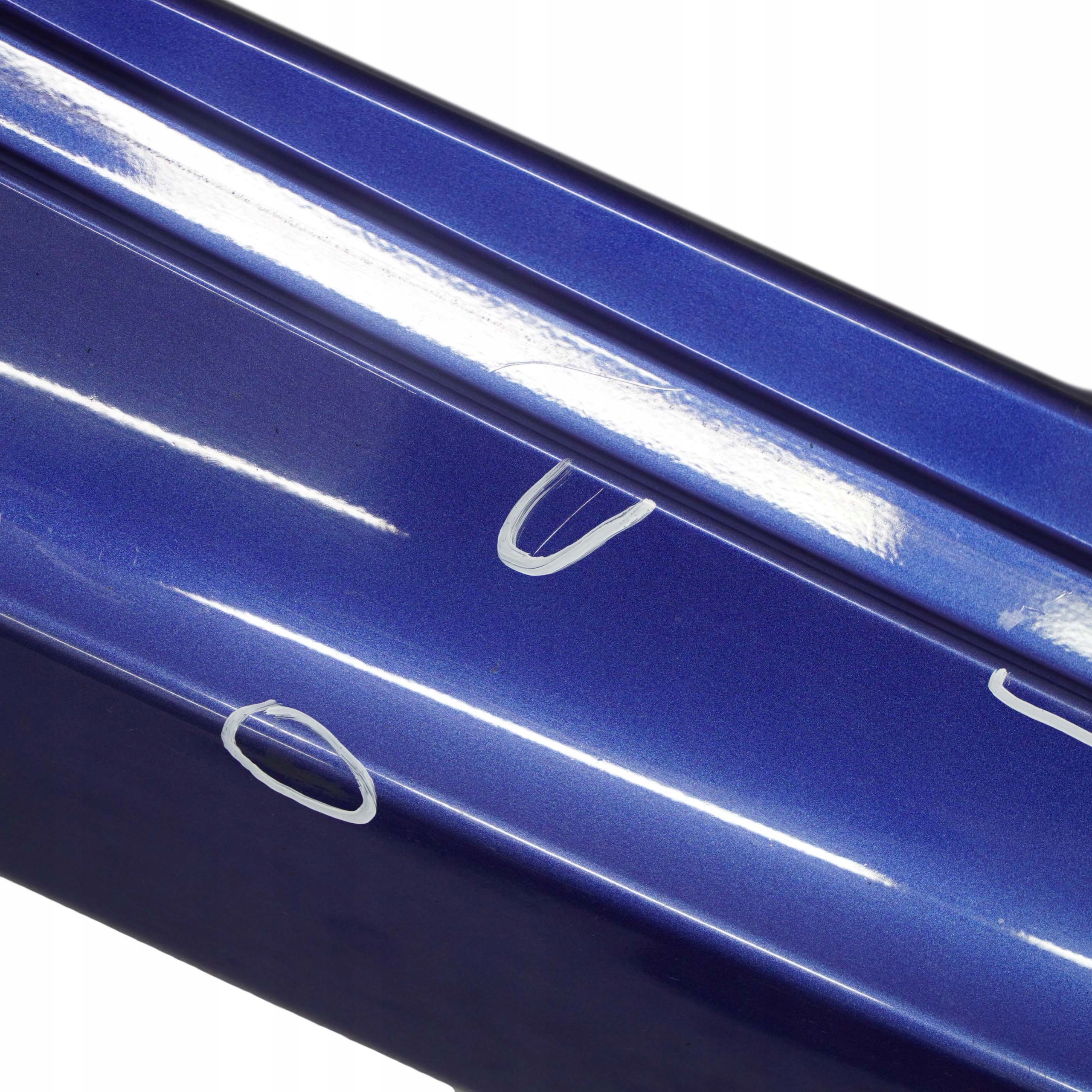 BMW 1 E81 E82 E88 2 Sill Strip Side Skirt Left N/S Montegoblau Blue - A51