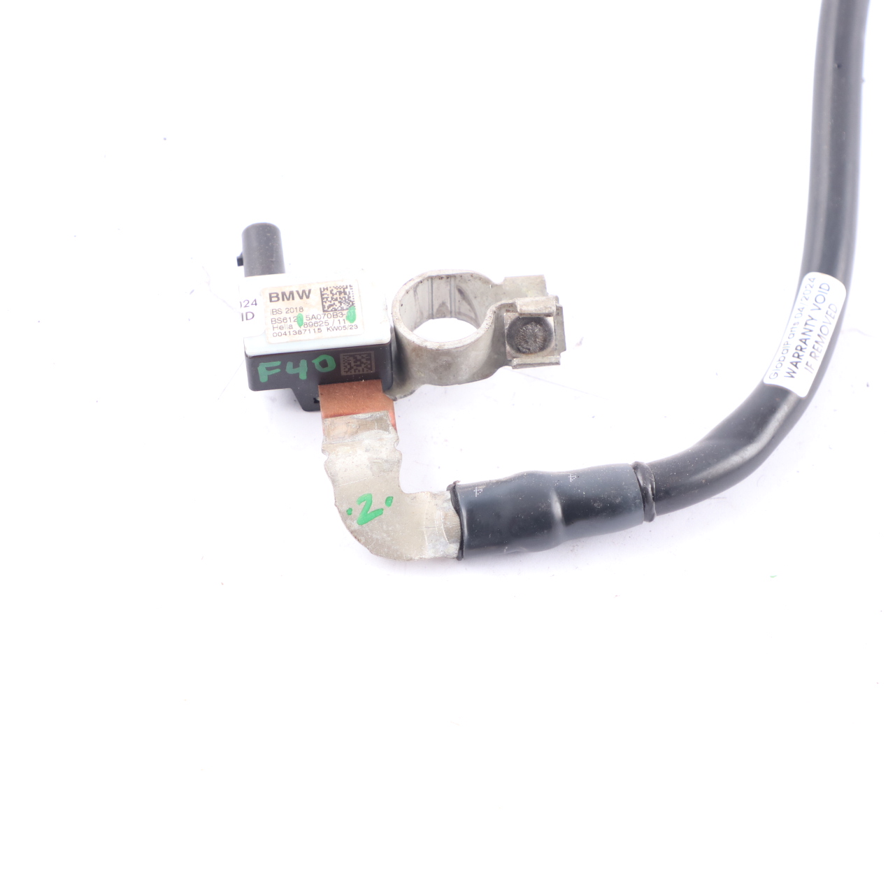 IBS Kabel BMW F40 Batterie Blei Negativ Schwarz Draht Verdrahtung 5A070B3