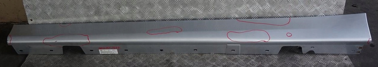 BMW 3 Series 17 E90 E91 Sill Side Skirt Left N/S Titansilber Silver Metallic