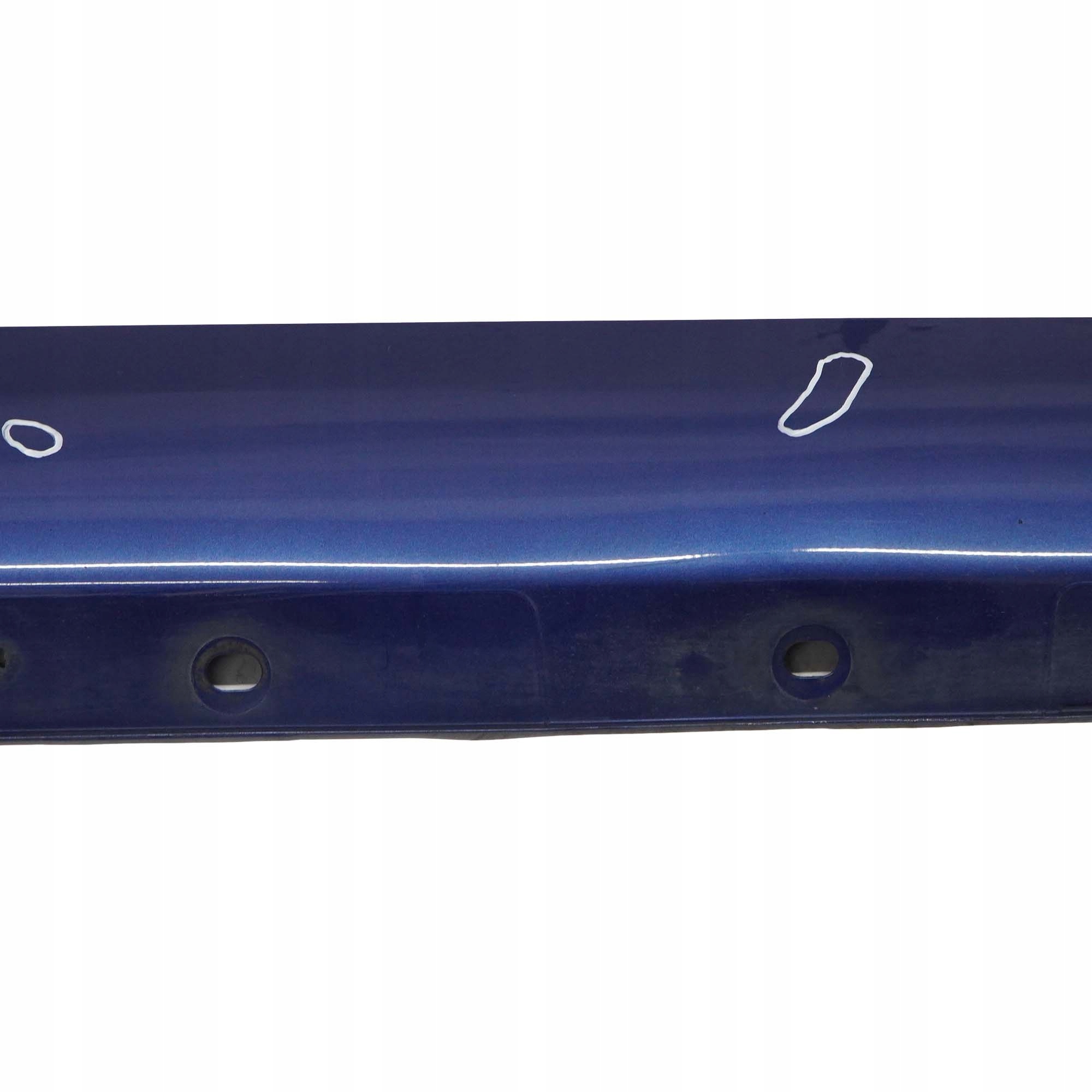 Mercedes-Benz W203 Door Sill Side Cover Skirt Right O/S Jaspisblau Blue - 345