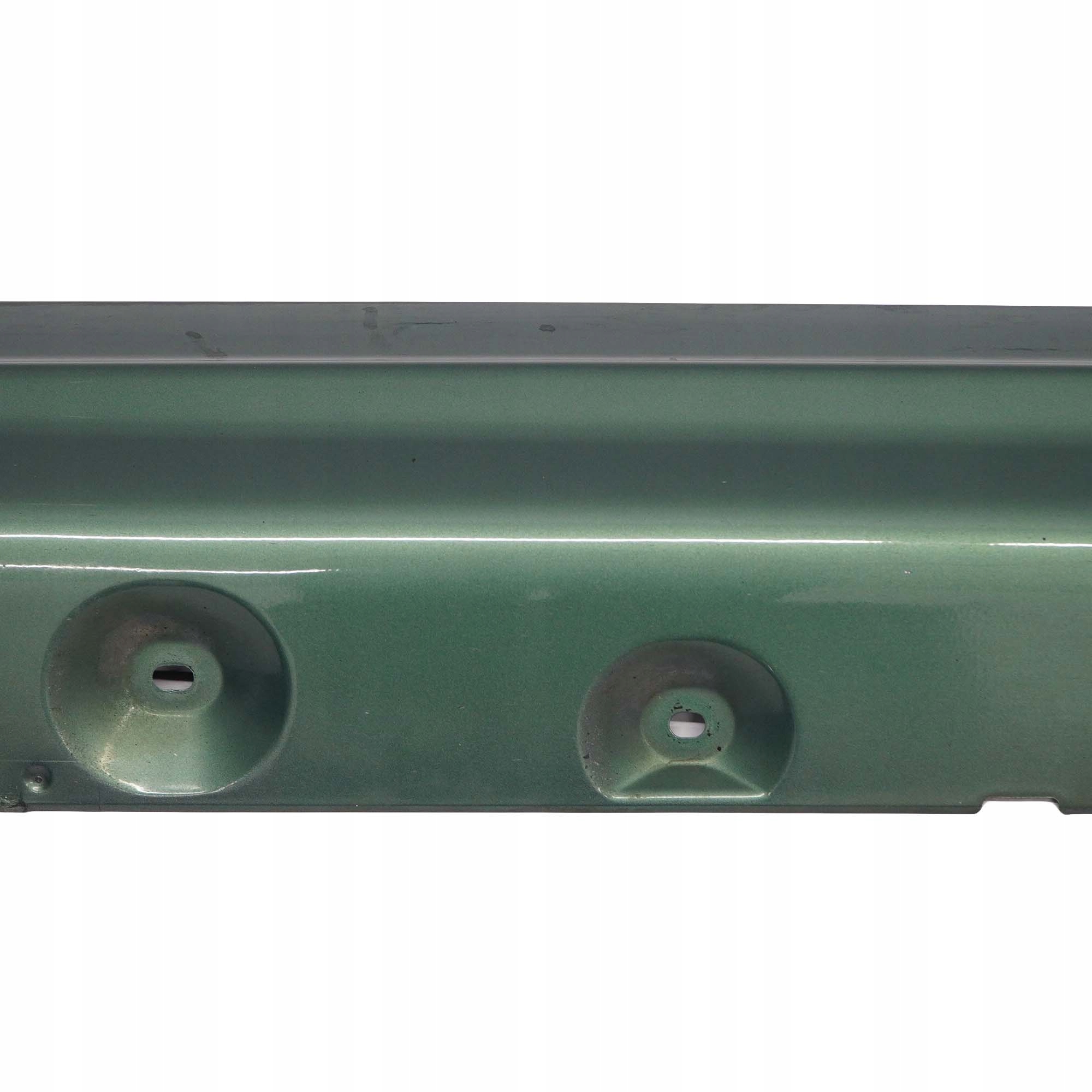 BMW 3 E46 Saloon Touring Right O/S Side Sill Skirt Panel Meergruen Green - 393