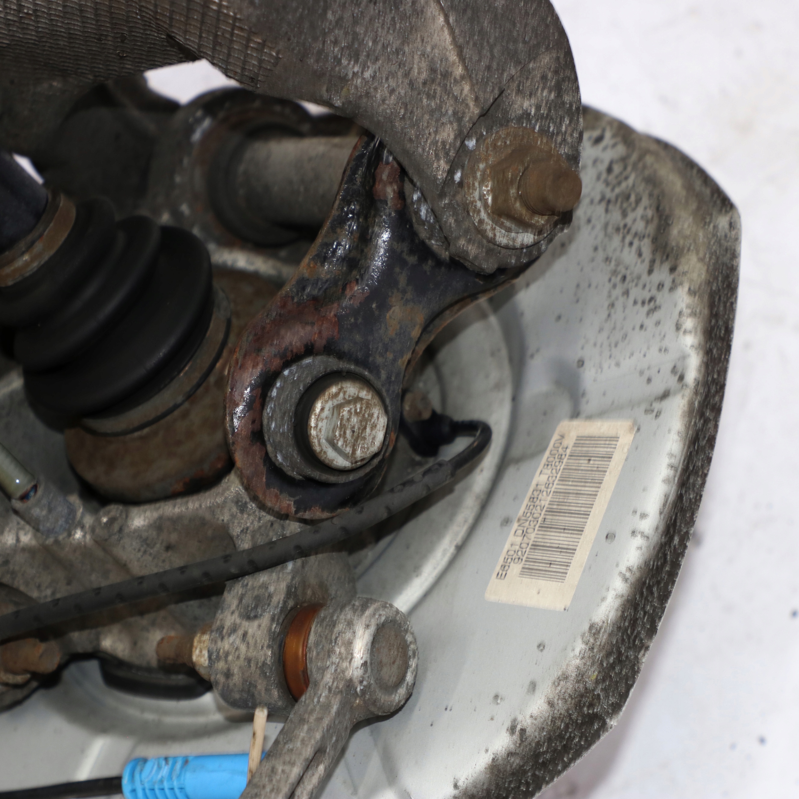 BMW 7 er E65 740i N62N 306PS Längslenker Radnabe Bremsscheibe Hinten Rechts