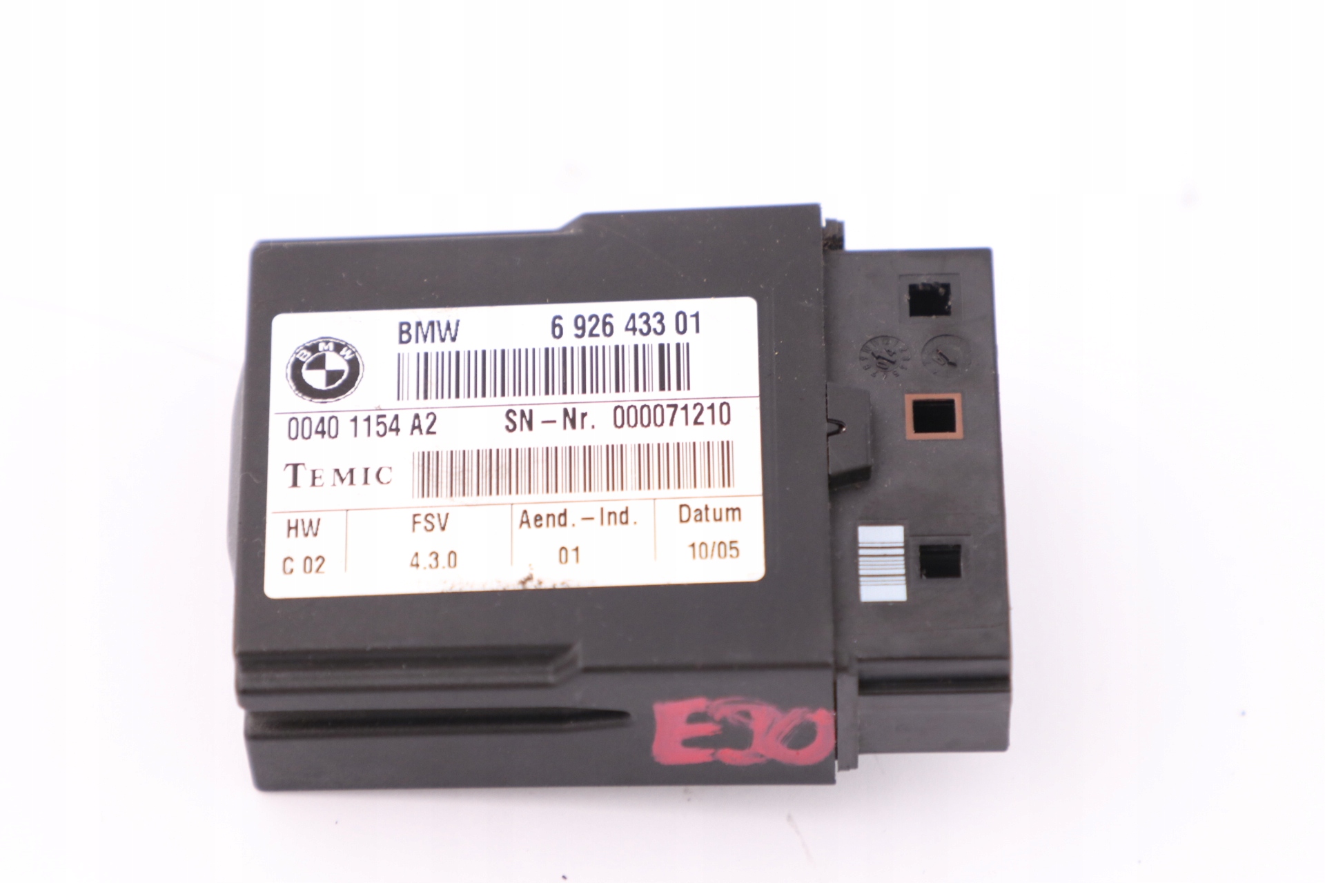 BMW E87 E90 E91 Mini R56 R57 Sitzsteuergerät Modul Heizung 6926433