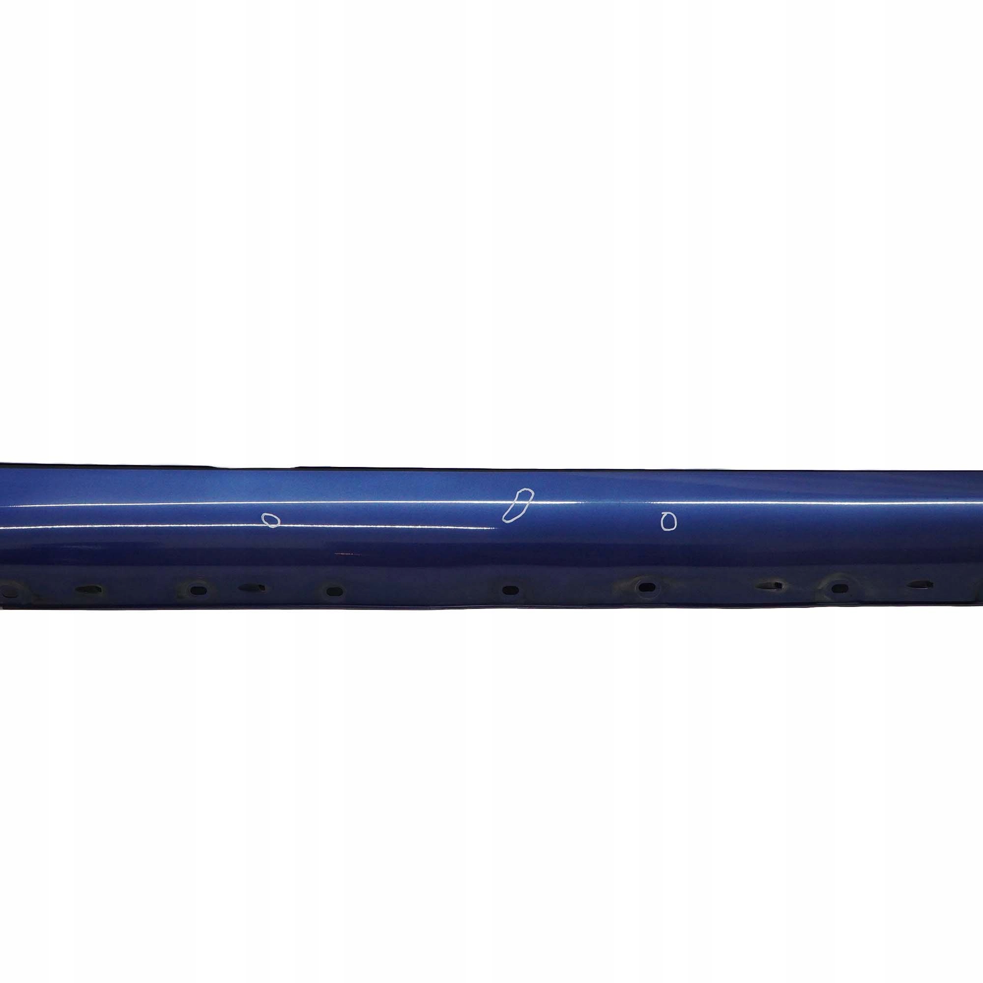 Mercedes-Benz W203 Door Sill Side Cover Skirt Right O/S Jaspisblau Blue - 345