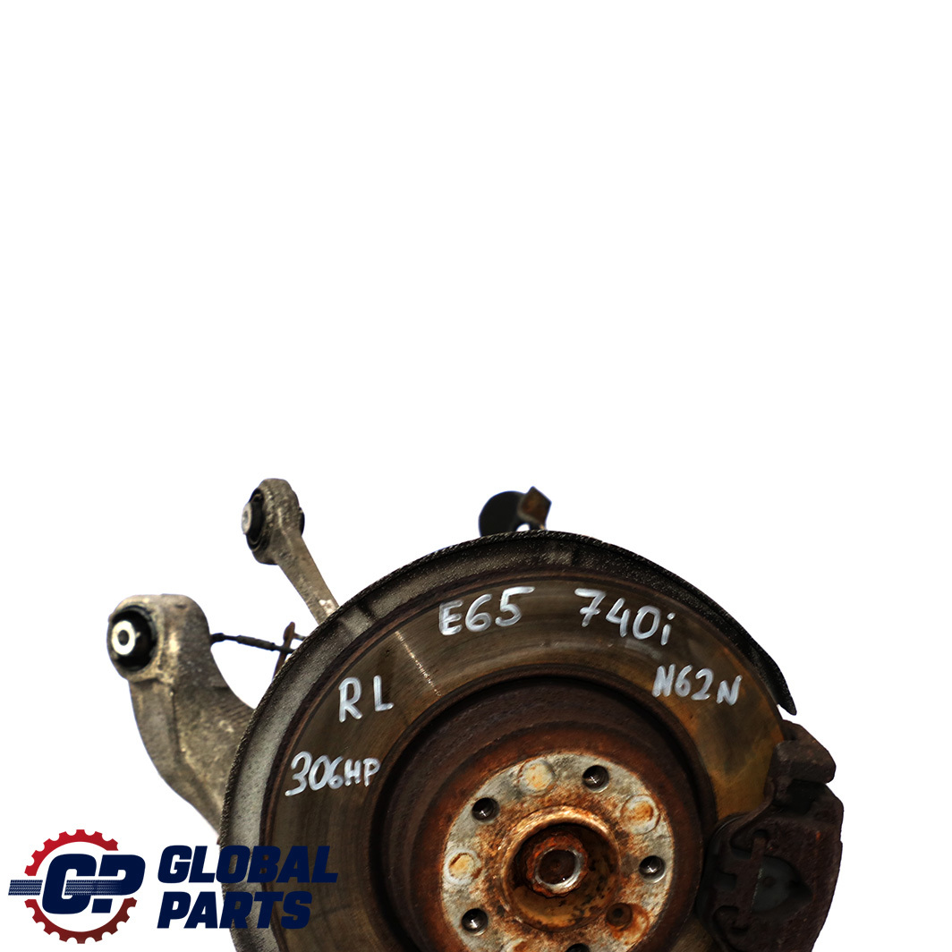 BMW E65 740i N62N 306PS Längslenker Radnabe Bremsscheibe Hinten Links