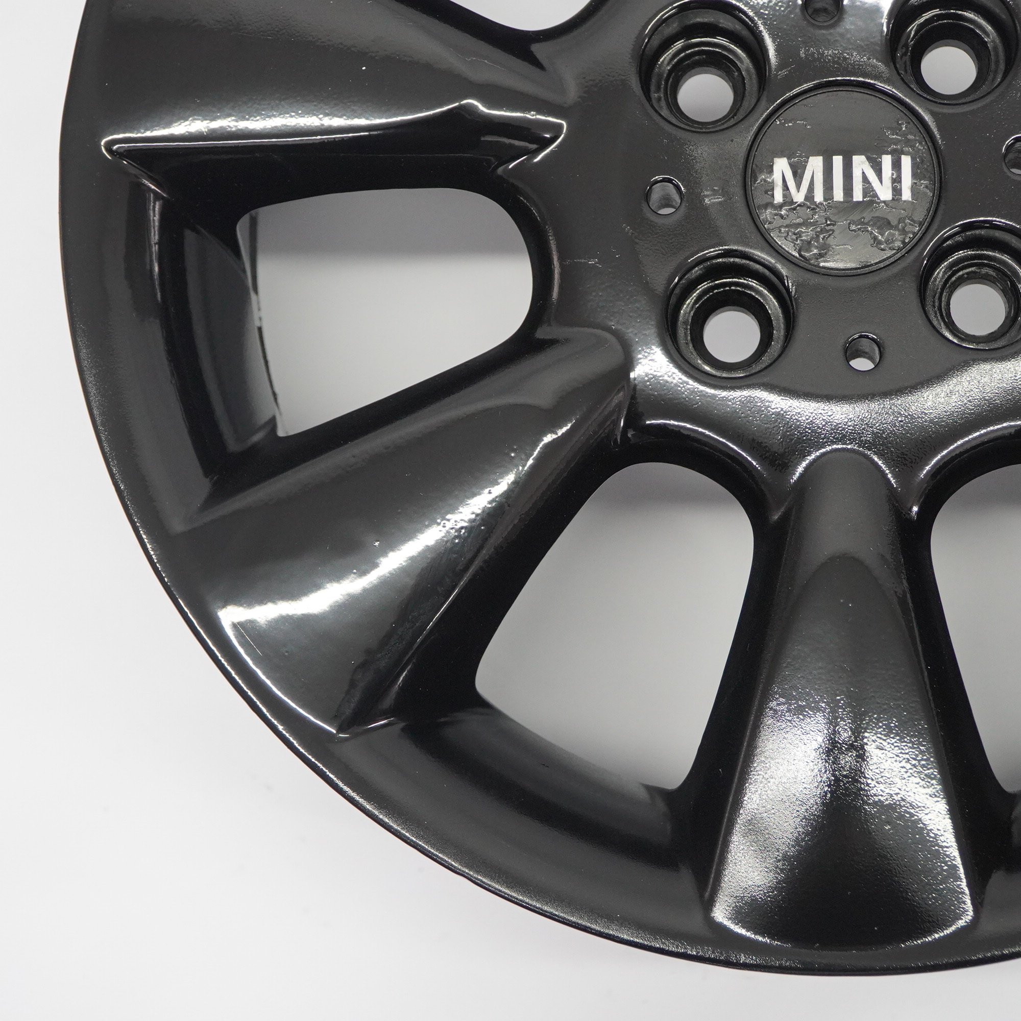 Mini Cooper R50 Schwarz Alufelge Felge 16" 6,5J ET:48 Rad 7 Fin Spoke 92 6763297