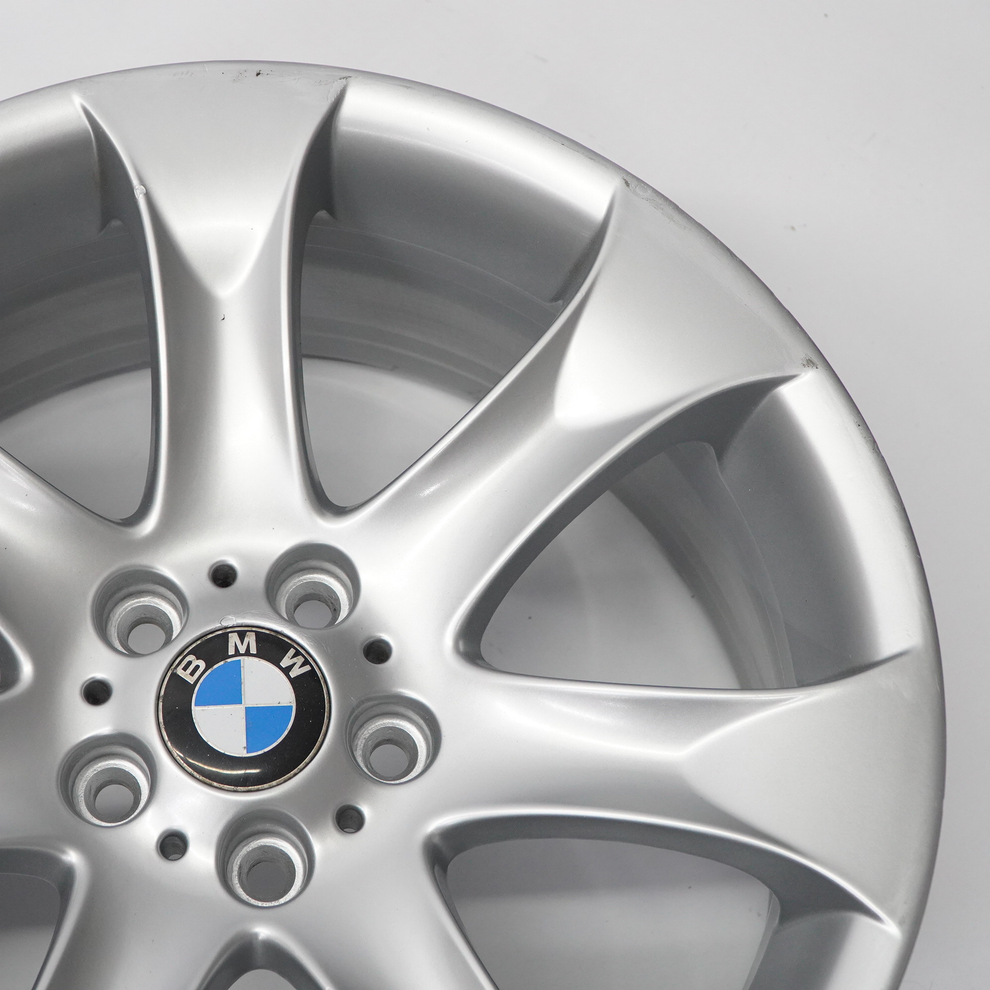 BMW X5 E53 Vorne Silber Alufelge Alu Felge 20" 9,5J ET:45 V-Speiche 168 6766068