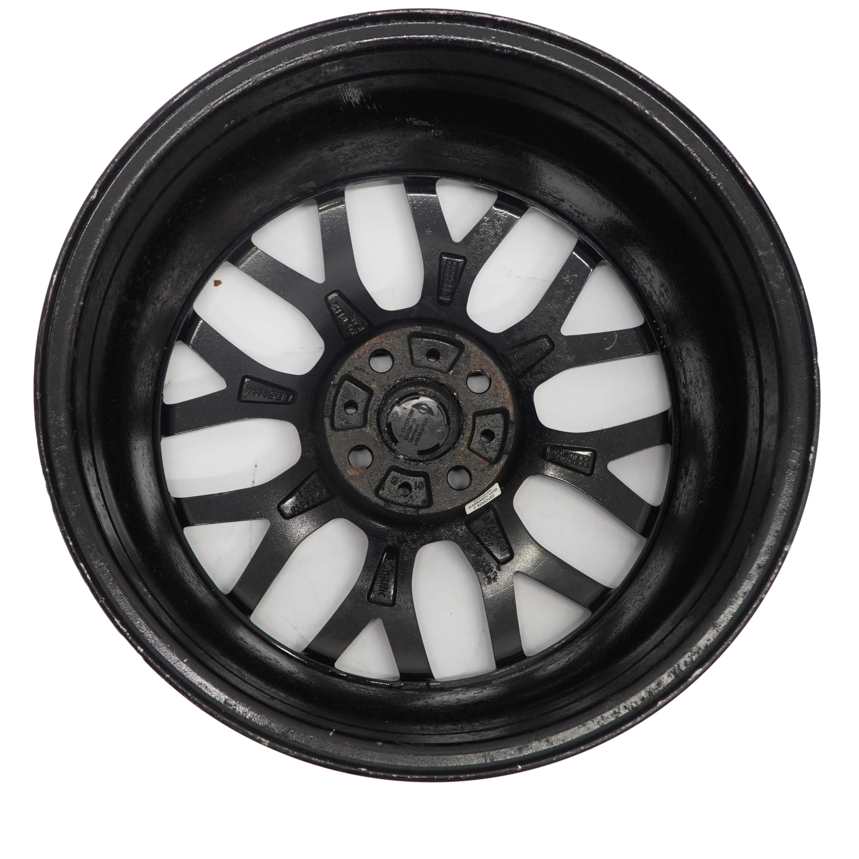 Mini Cooper One R50 R53 Schwarz Alu Felge 17" 7J ET:48 Cross Spoke 6768580