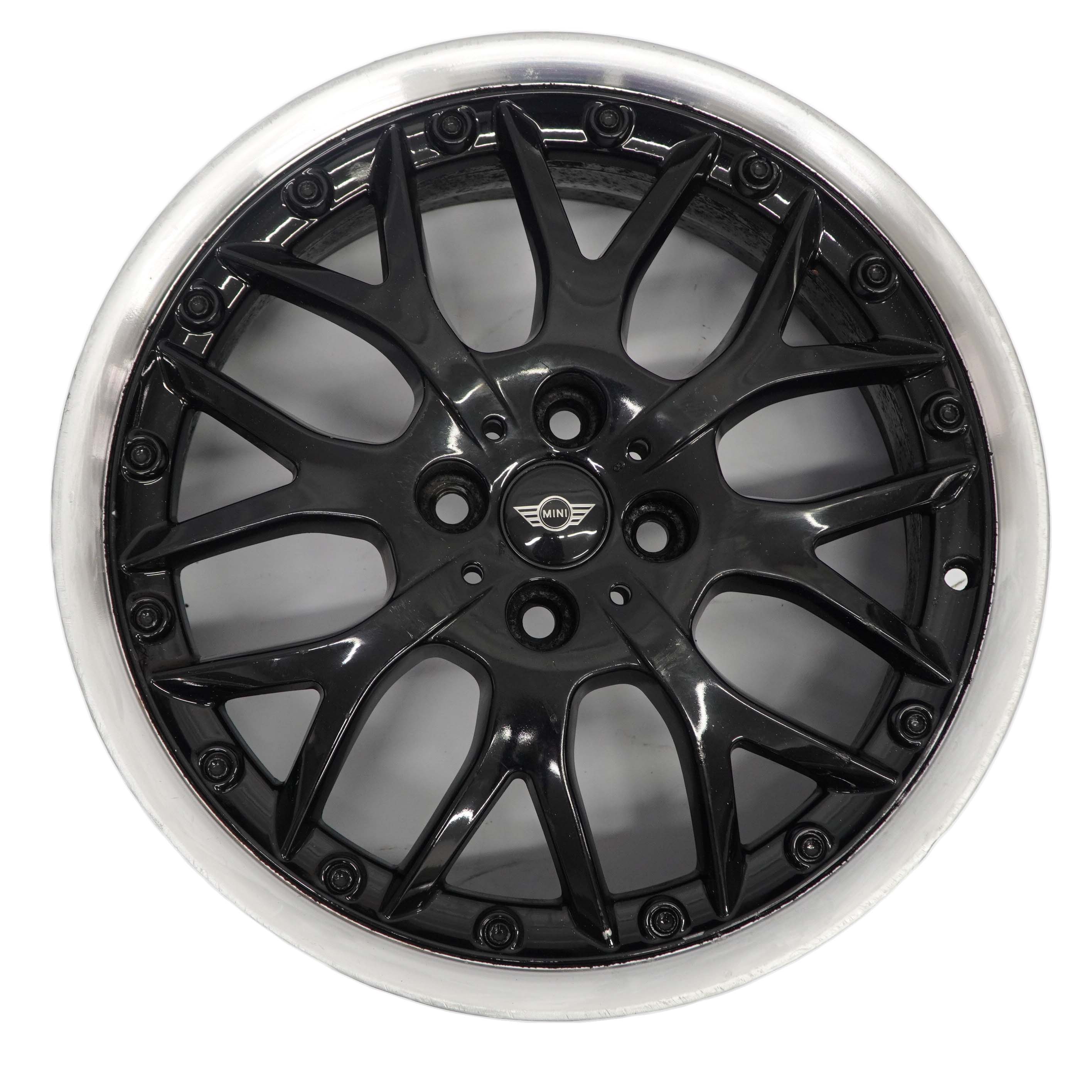 Mini Cooper One R50 R53 Schwarz Alu Felge 17" 7J ET:48 Cross Spoke 6768580