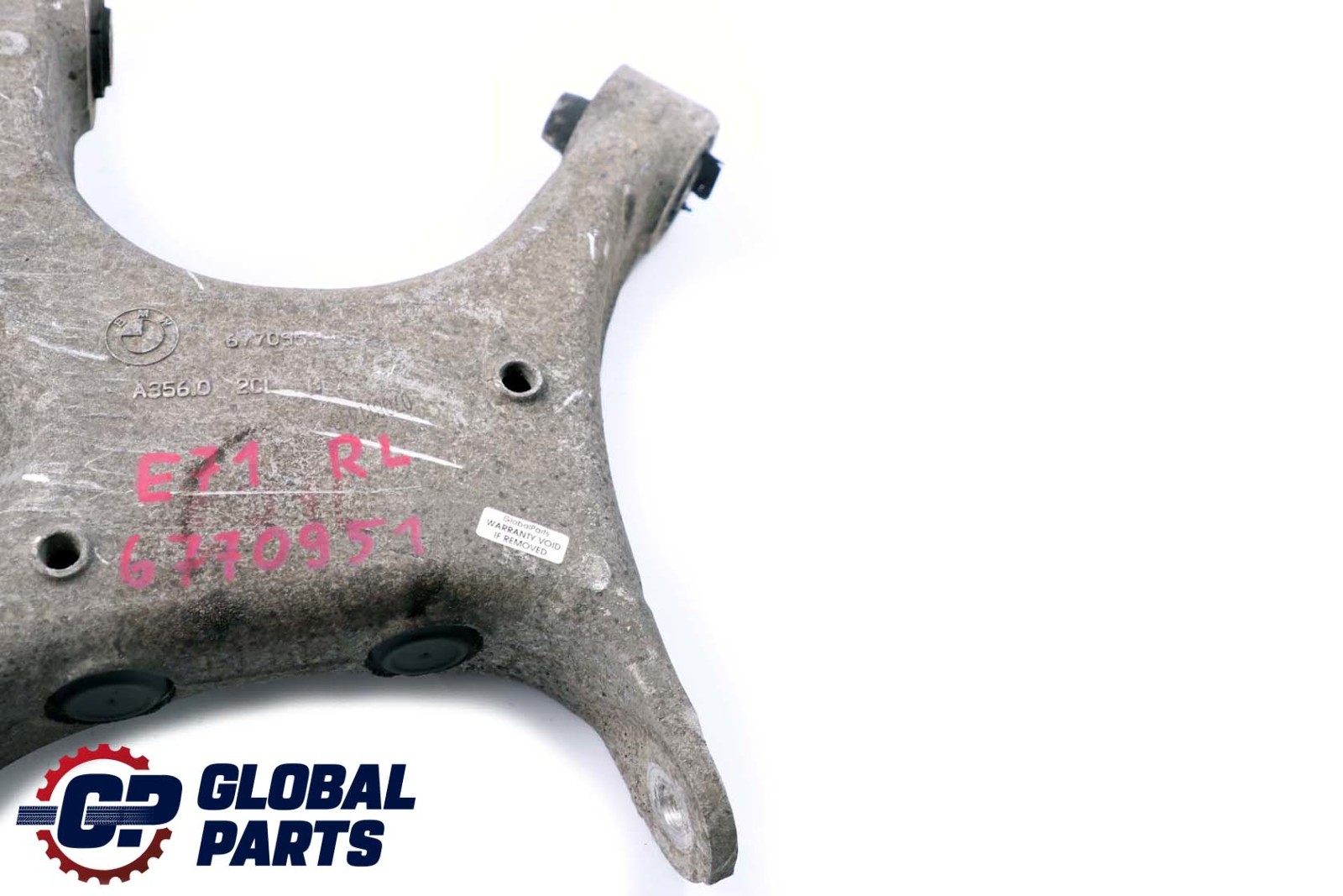 BMW X5 X6 E70 E71 F15 F16 Hinten Links N/S Radträger Swing Part Axle Support