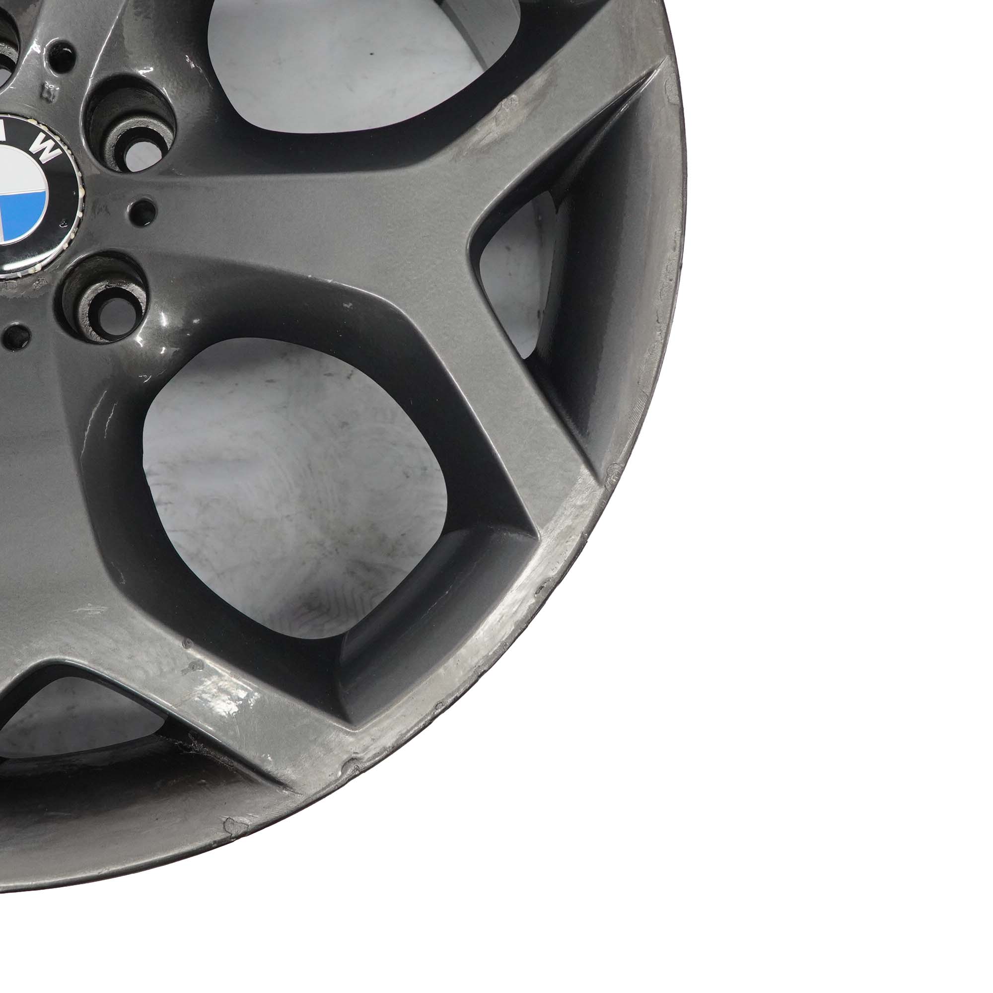 BMW X5 E70 Grau Hinten  Alu Felge Alufelge  Rim 20" Y-Speiche 214 6772250