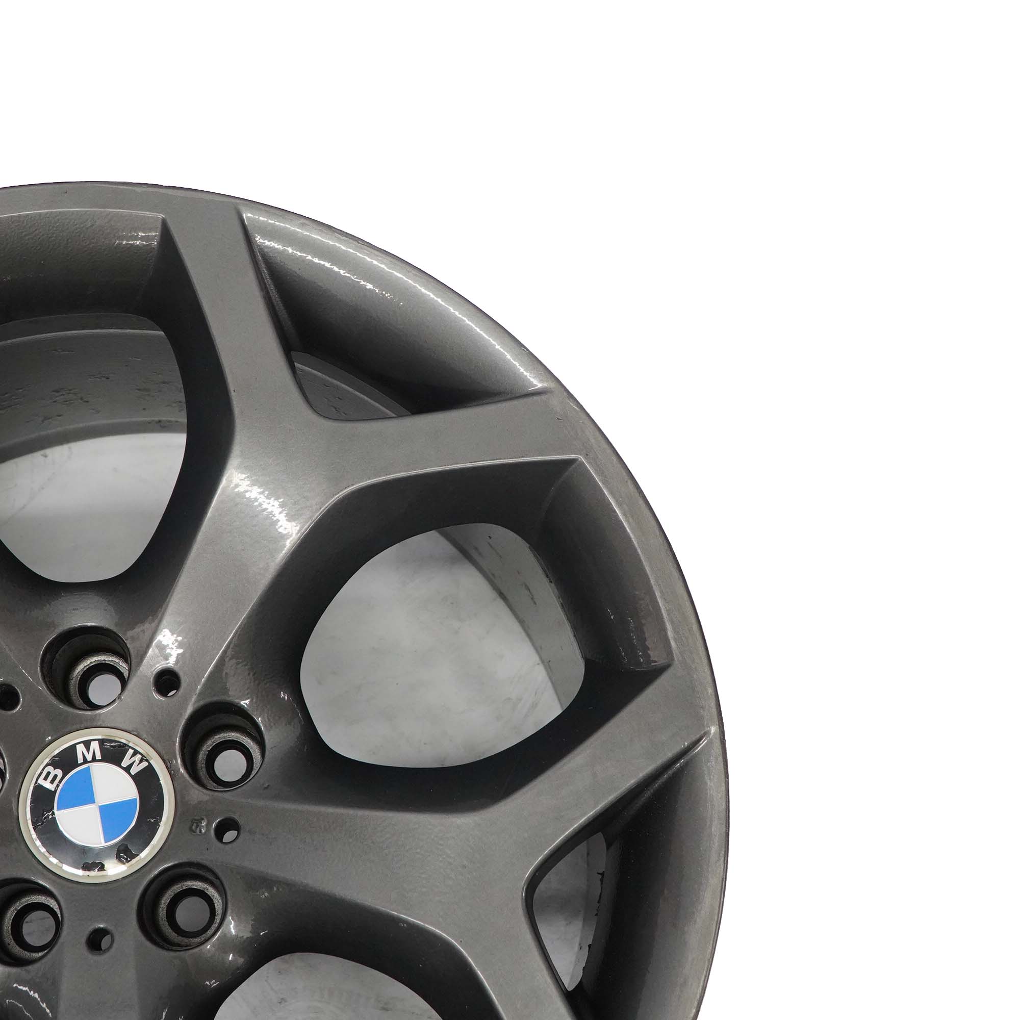 BMW X5 E70 Grau Hinten  Alu Felge Alufelge  Rim 20" Y-Speiche 214 6772250