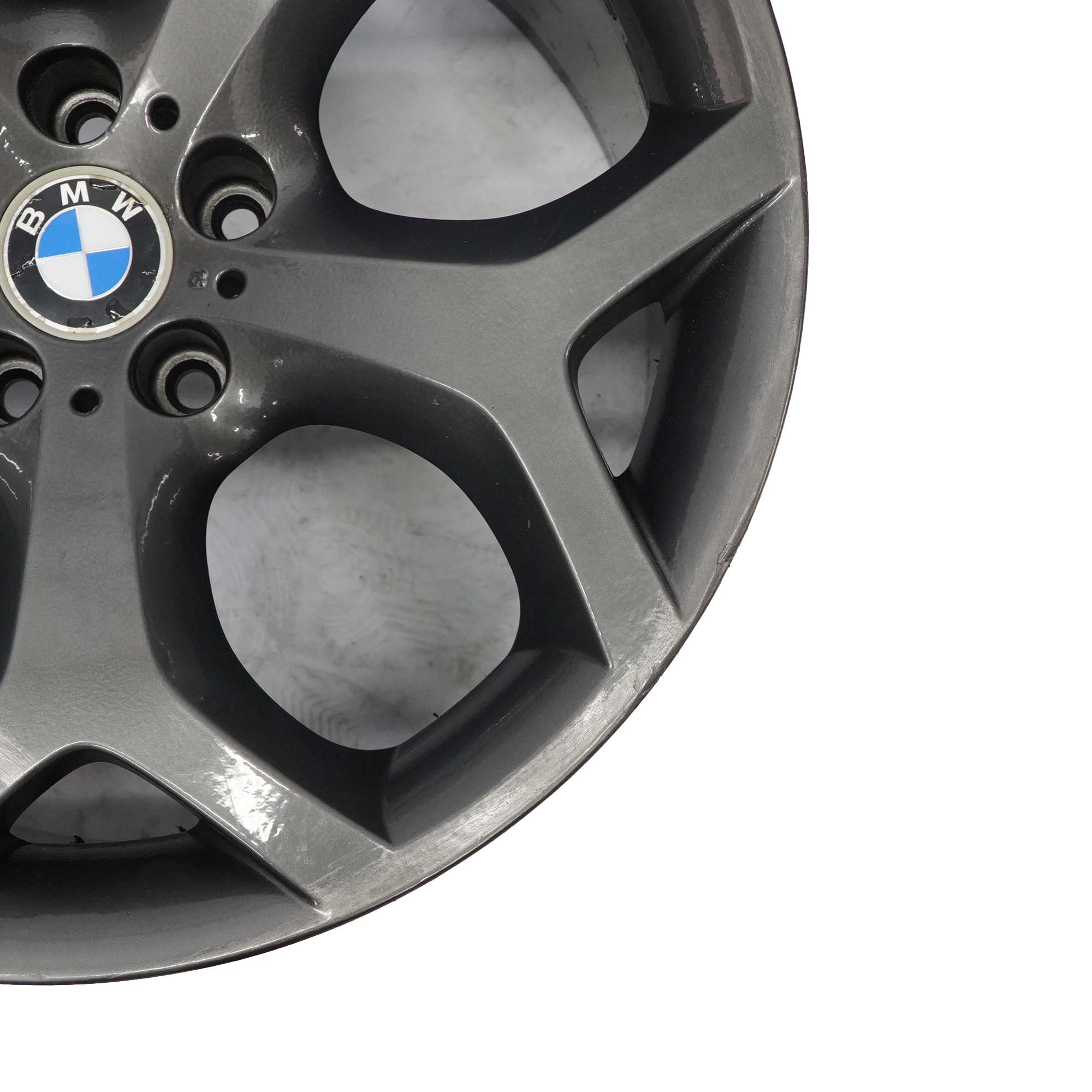 BMW X5 E70 Grau Hinten  Alu Felge Alufelge  Rim 20" Y-Speiche 214 6772250