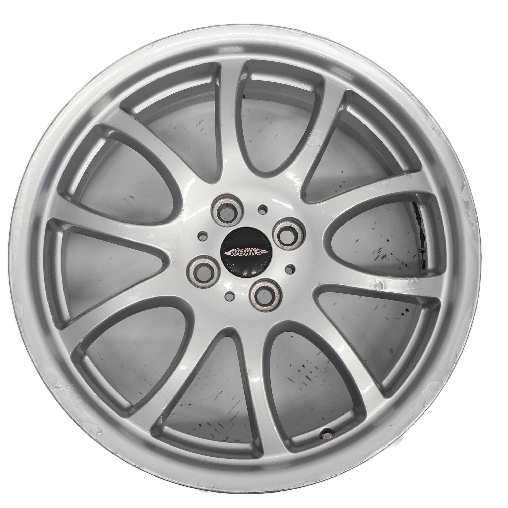 Mini Cooper One R50 R52 R53 Silber Alu Felge 17" 7J ET:48 5 Star Bullet 91