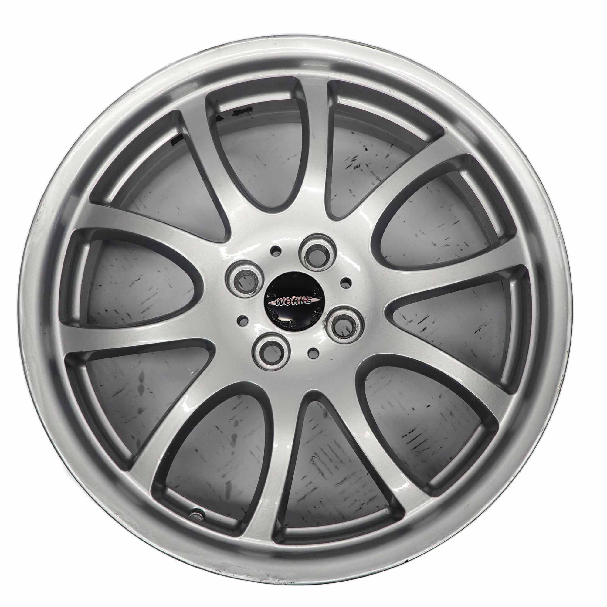 Mini Cooper One R50 R52 R53 Silber Alu Felge 17" 7J ET:48 5 Star Bullet 91