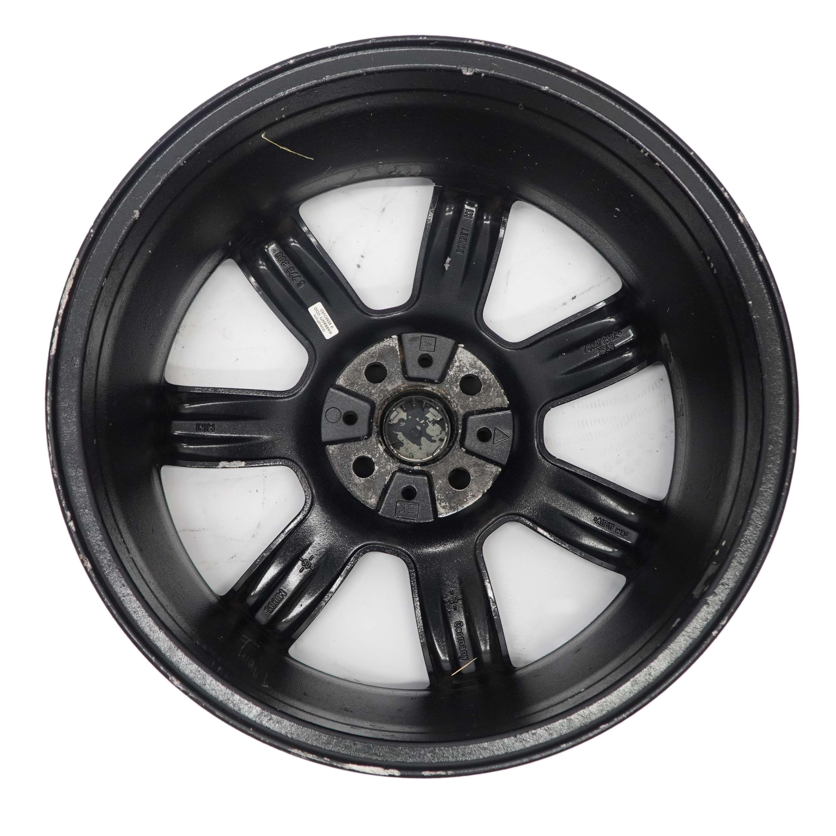 Mini Cooper One R50 R56 Alu Felge 17" 7J ET:48 Night Spoke 106 Glanzgedreht