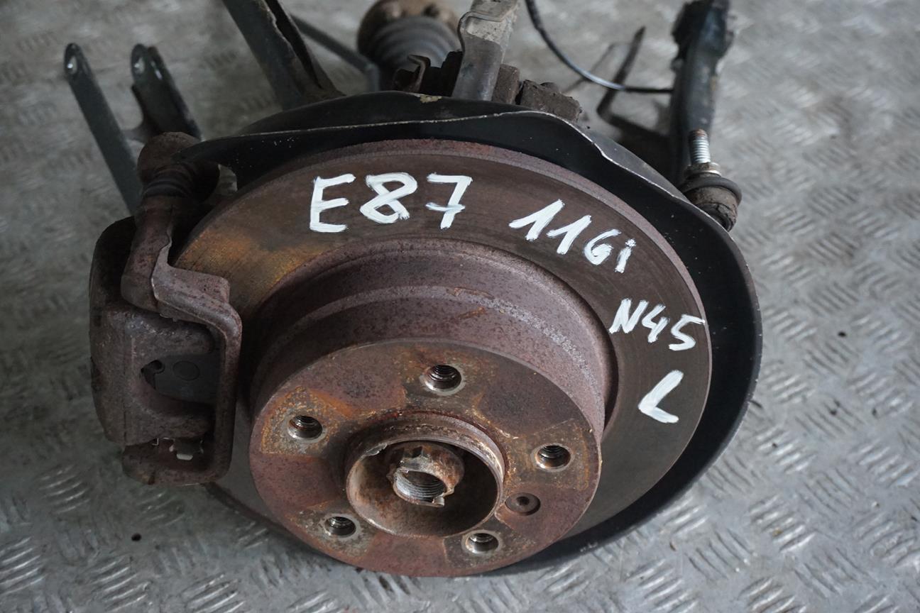 BMW 1 E87 116i N45 116PS Abtriebswelle Schwenklager Bremssattel Hinten Links