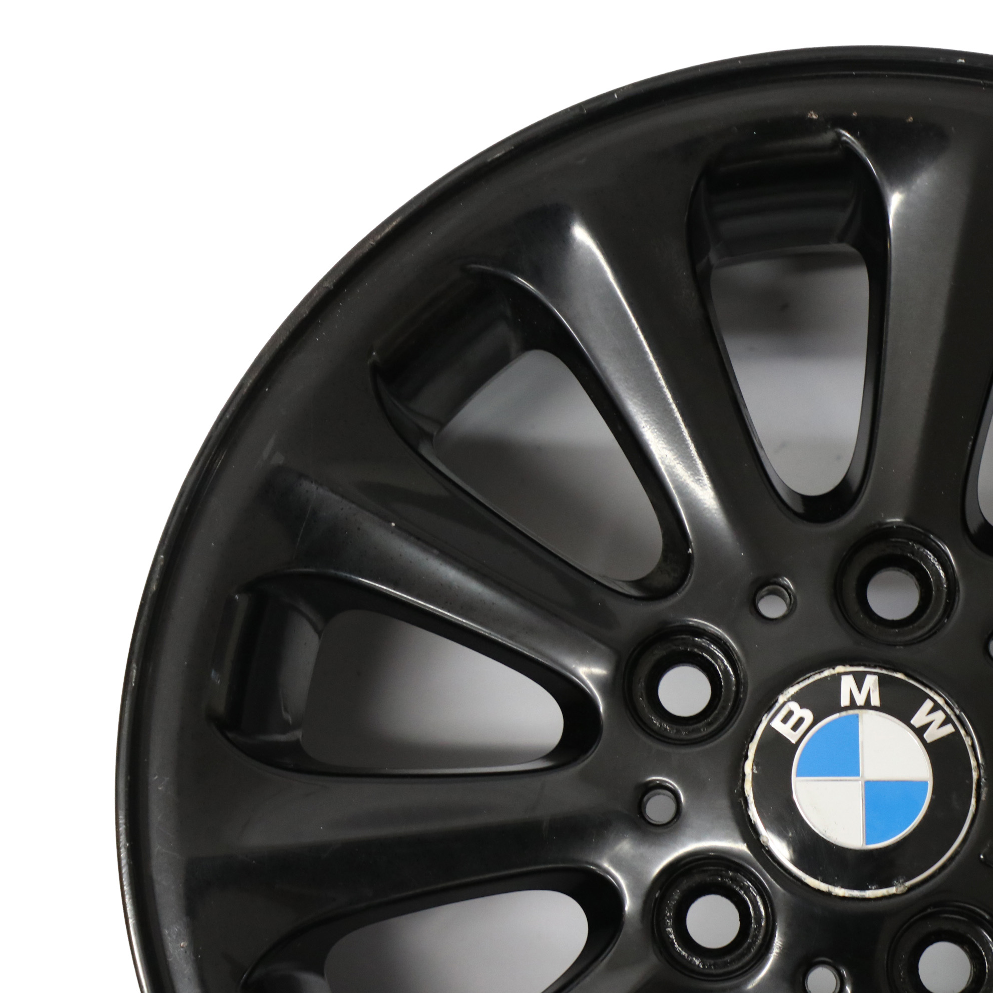 BMW E81 E82 E87 Schwarz Leichtmetallfelge 16" Spider Speiche 139 6,5J 6775618