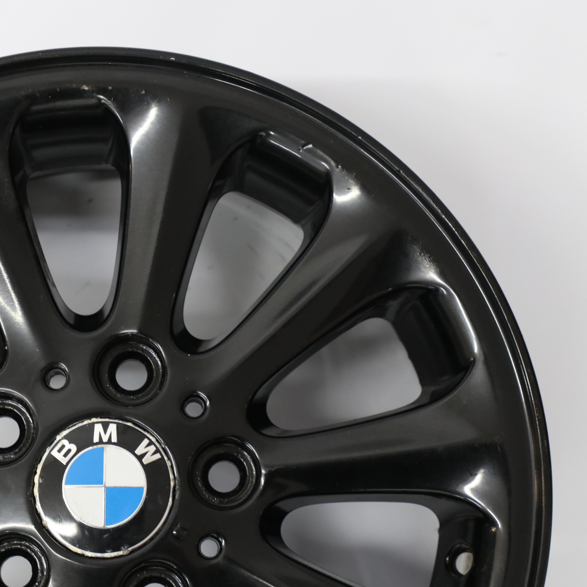 BMW E81 E82 E87 Schwarz Leichtmetallfelge 16" Spider Speiche 139 6,5J 6775618