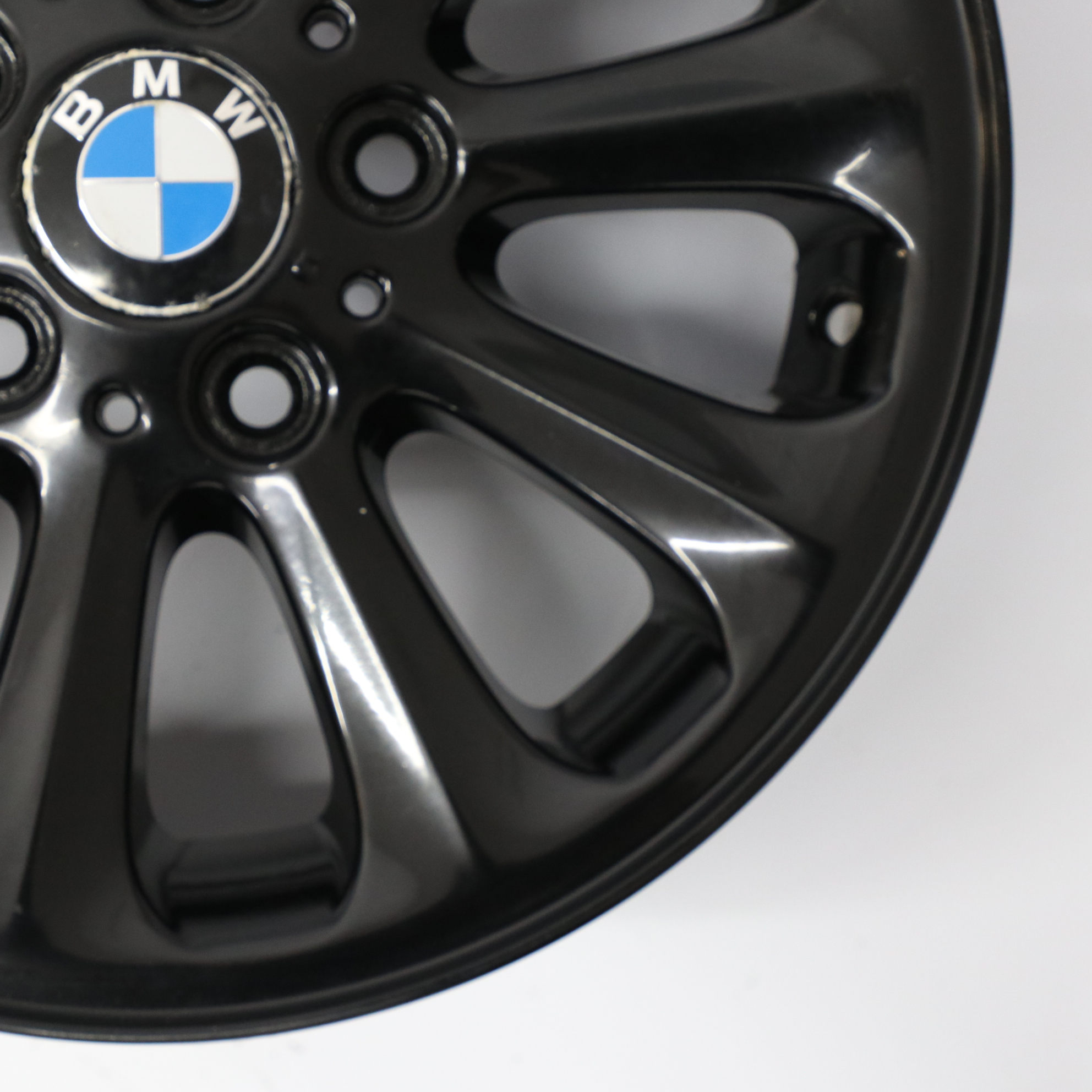 BMW E81 E82 E87 Schwarz Leichtmetallfelge 16" Spider Speiche 139 6,5J 6775618