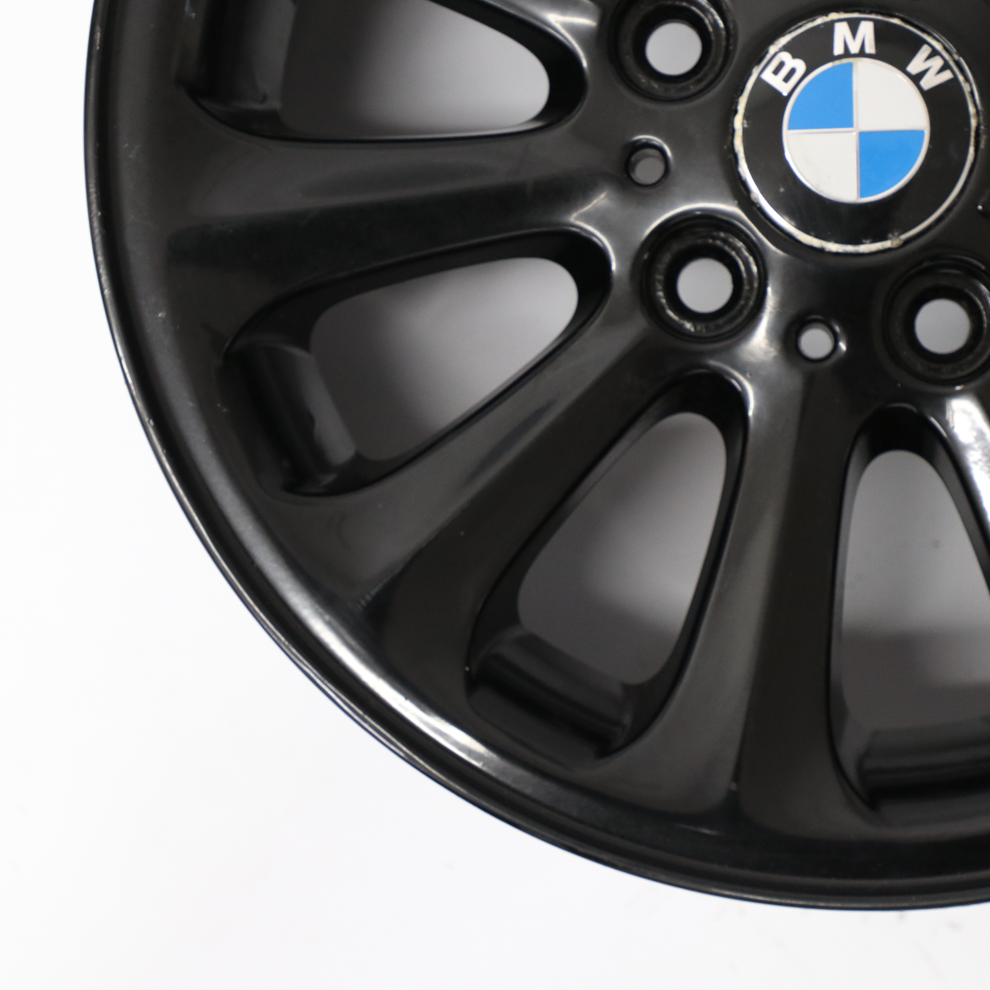 BMW E81 E82 E87 Schwarz Leichtmetallfelge 16" Spider Speiche 139 6,5J 6775618