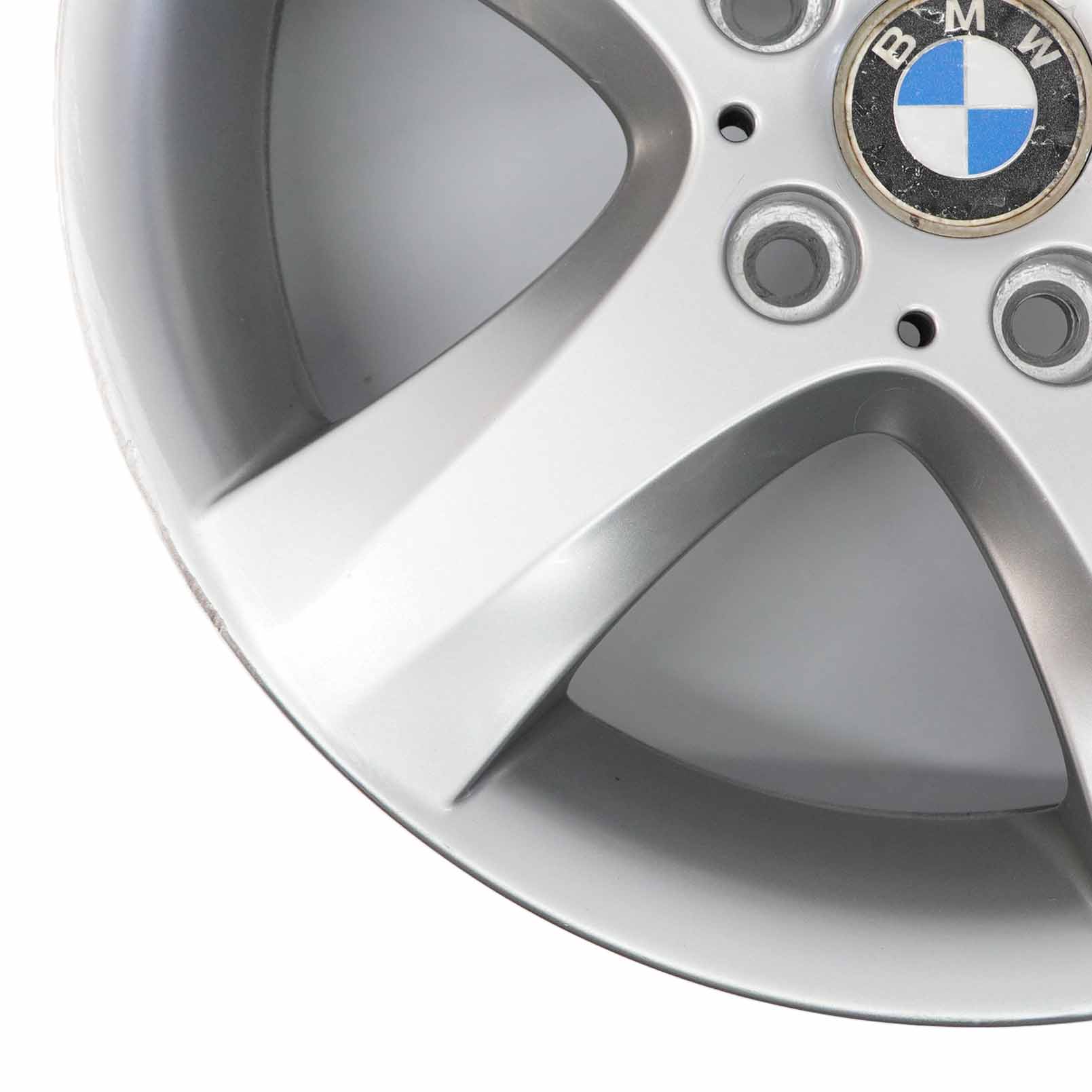 BMW 1 er E81 E82 E87 Silber Alu Felge Alufelge 17" ET:47 7J  Sternspeiche 142