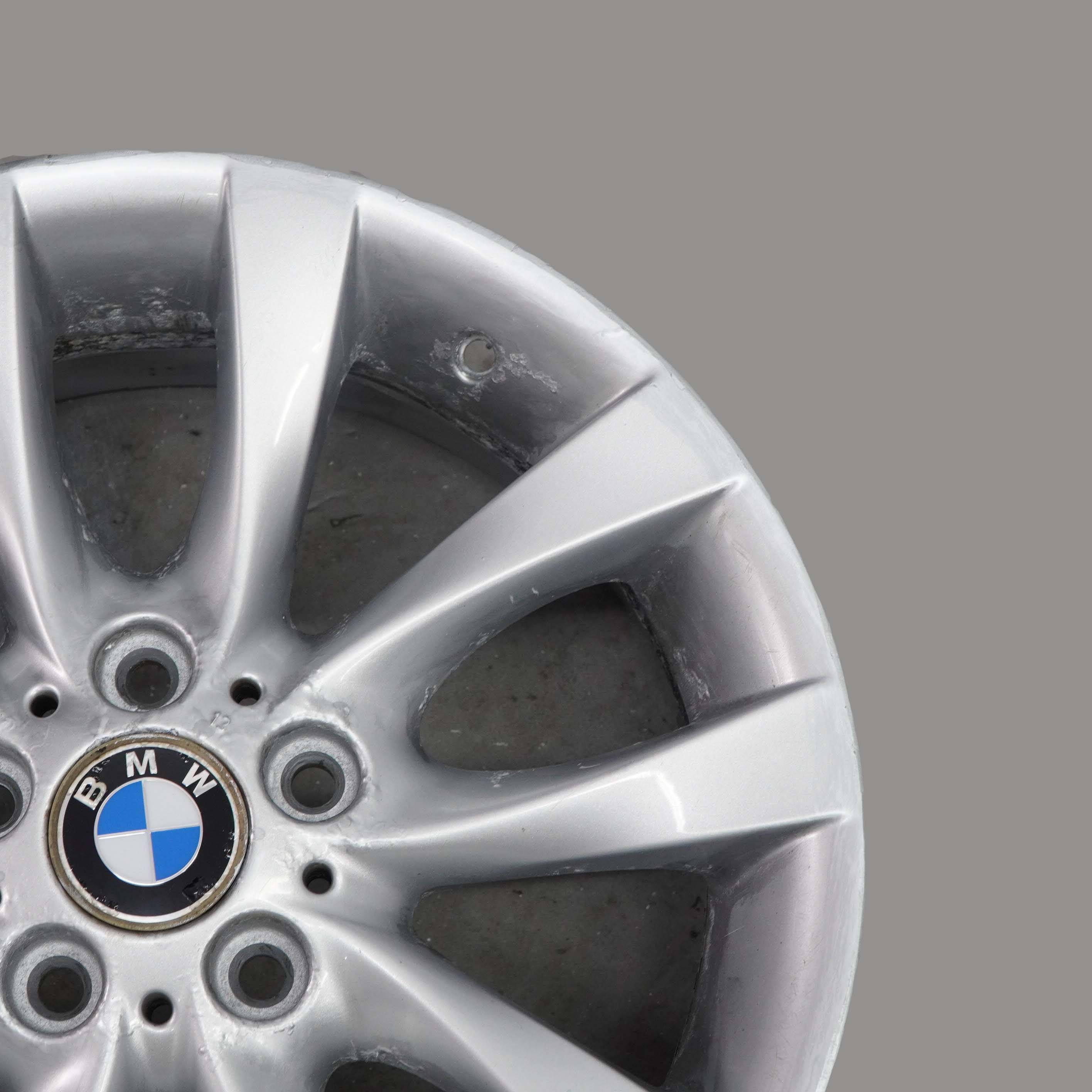 BMW E81 E87 LCI Silber Alu Felge Alufelge 18" V-Speiche 217 7,5J ET:49 6775634