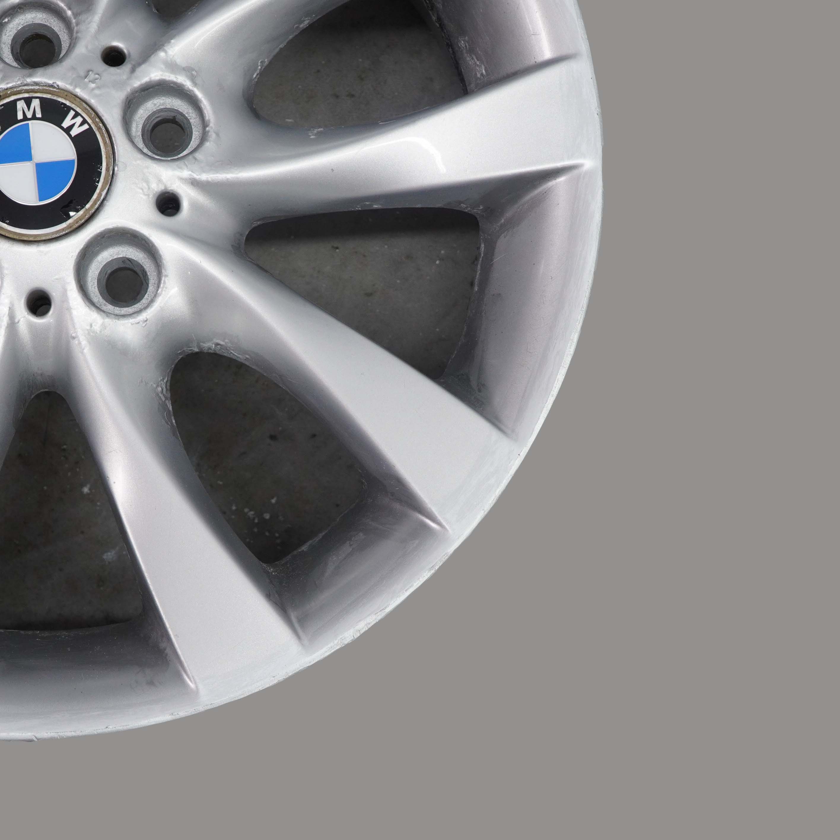 BMW E81 E87 LCI Silber Alu Felge Alufelge 18" V-Speiche 217 7,5J ET:49 6775634