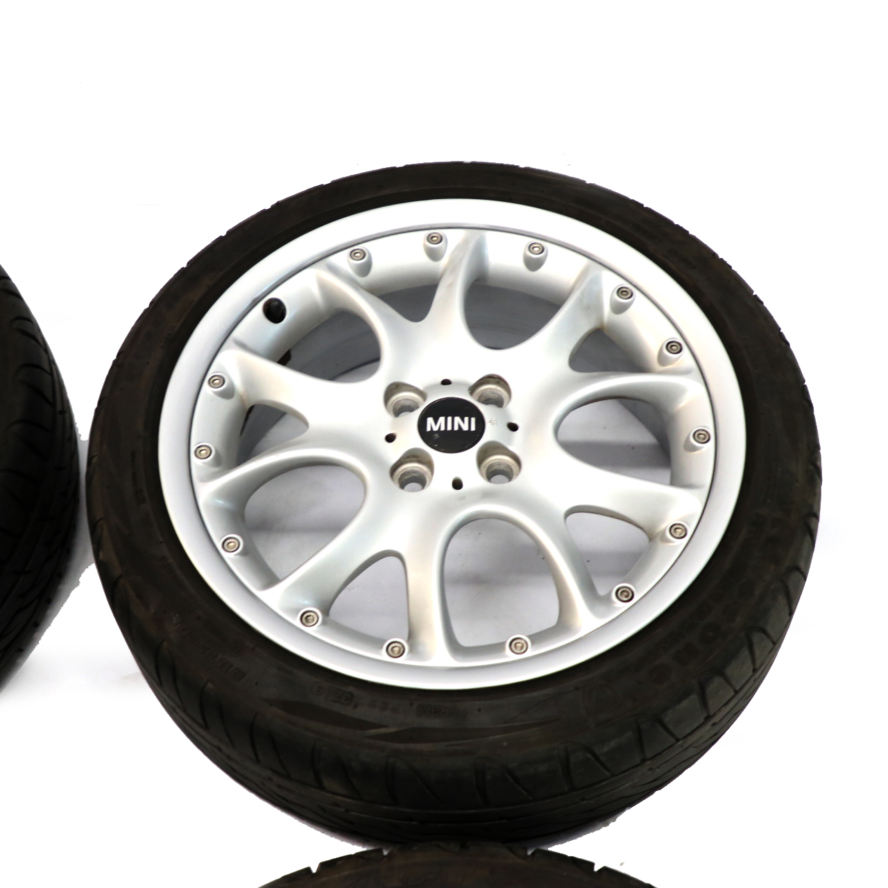 Mini R50 R53 R56 Set 4x Rad Alu Felgen Alufelgen mit Reifen 17" 7J Web Spoke 98