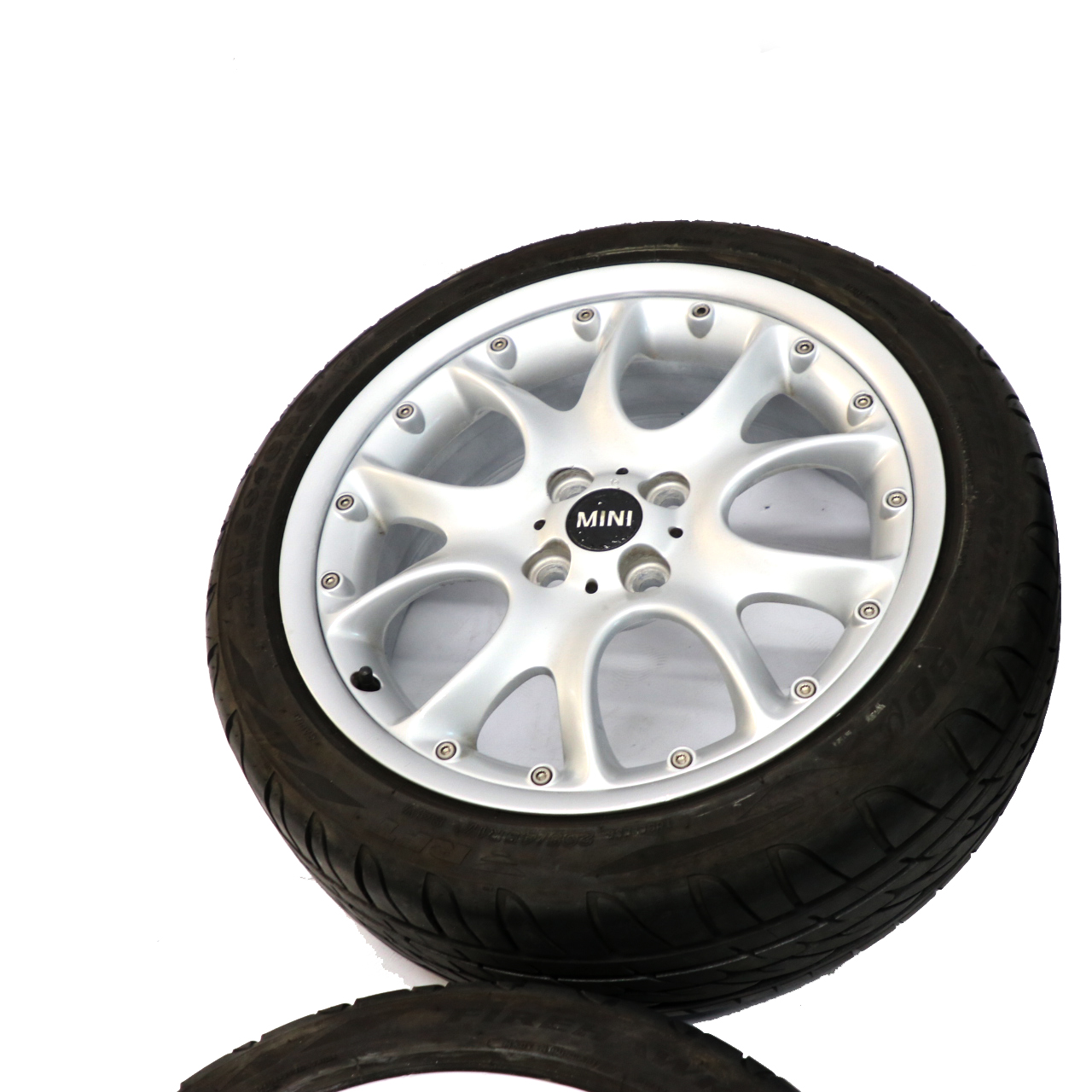 Mini R50 R53 R56 Set 4x Rad Alu Felgen Alufelgen mit Reifen 17" 7J Web Spoke 98