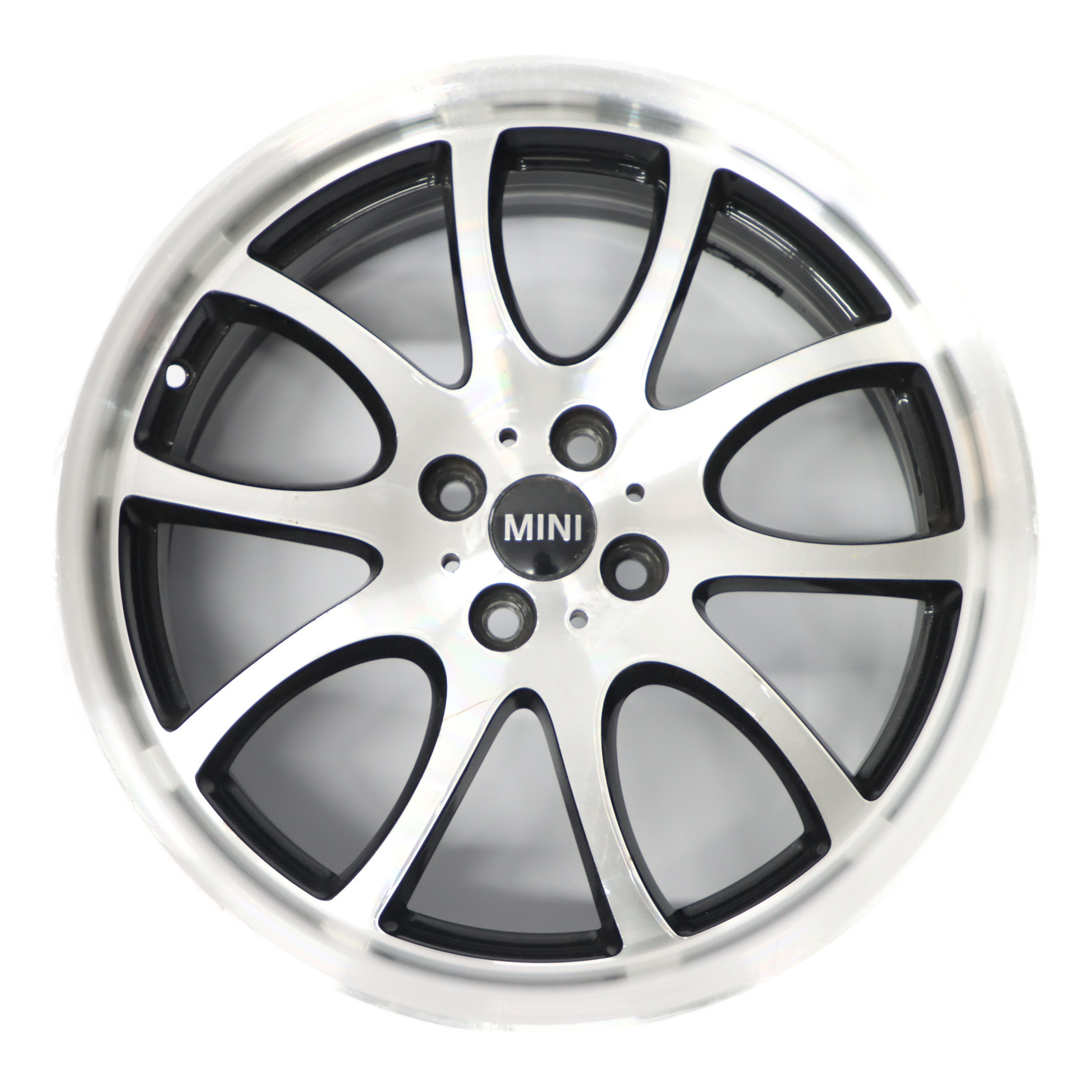 Mini R50 R53 R55 R56 JCW Leicht metall felge Helles Silber 18" 7J ET:52 6777973