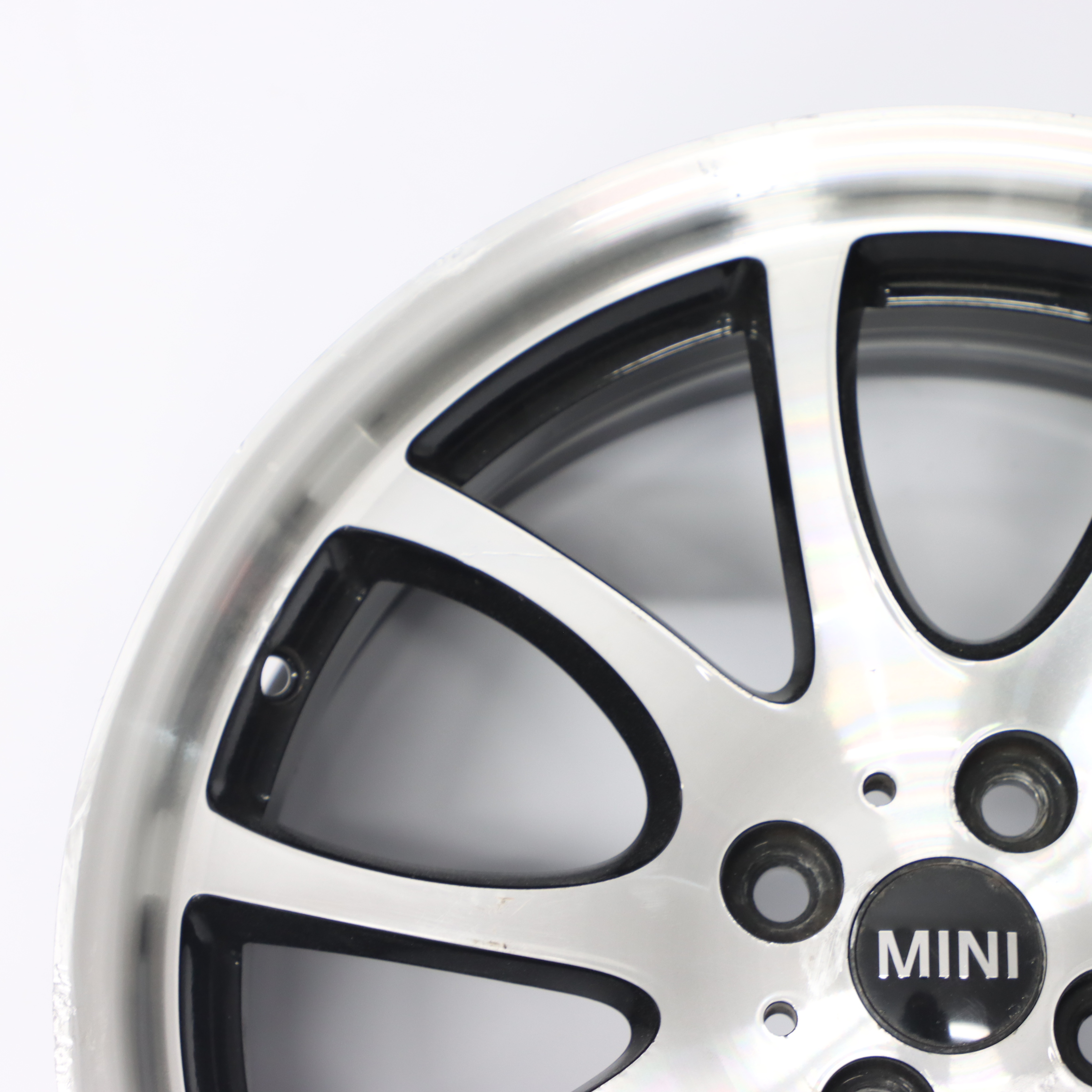 Mini R50 R53 R55 R56 JCW Leicht metall felge Helles Silber 18" 7J ET:52 6777973