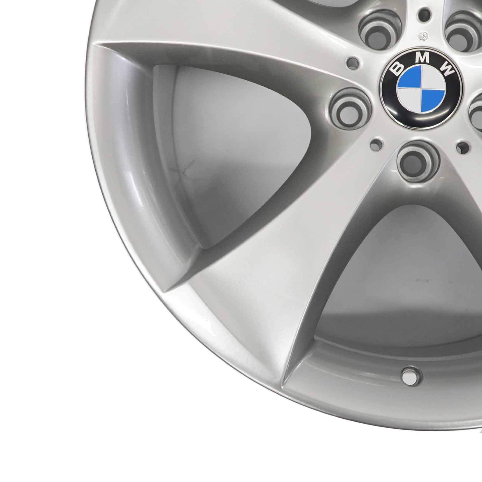 BMW X6 E71 Front Wheel Alloy Silver Rim 20" Star Spoke 259 ET:40 10J 6778588