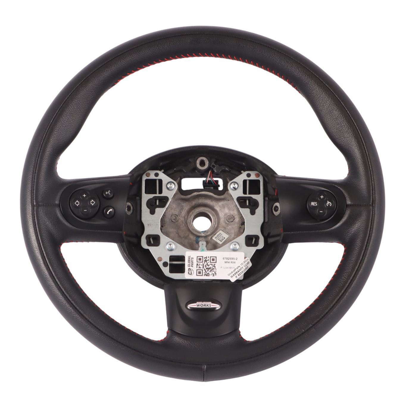 Mini Cooper R55 R56 R57 Leather Sports Multifunction Steering Wheel 6782595