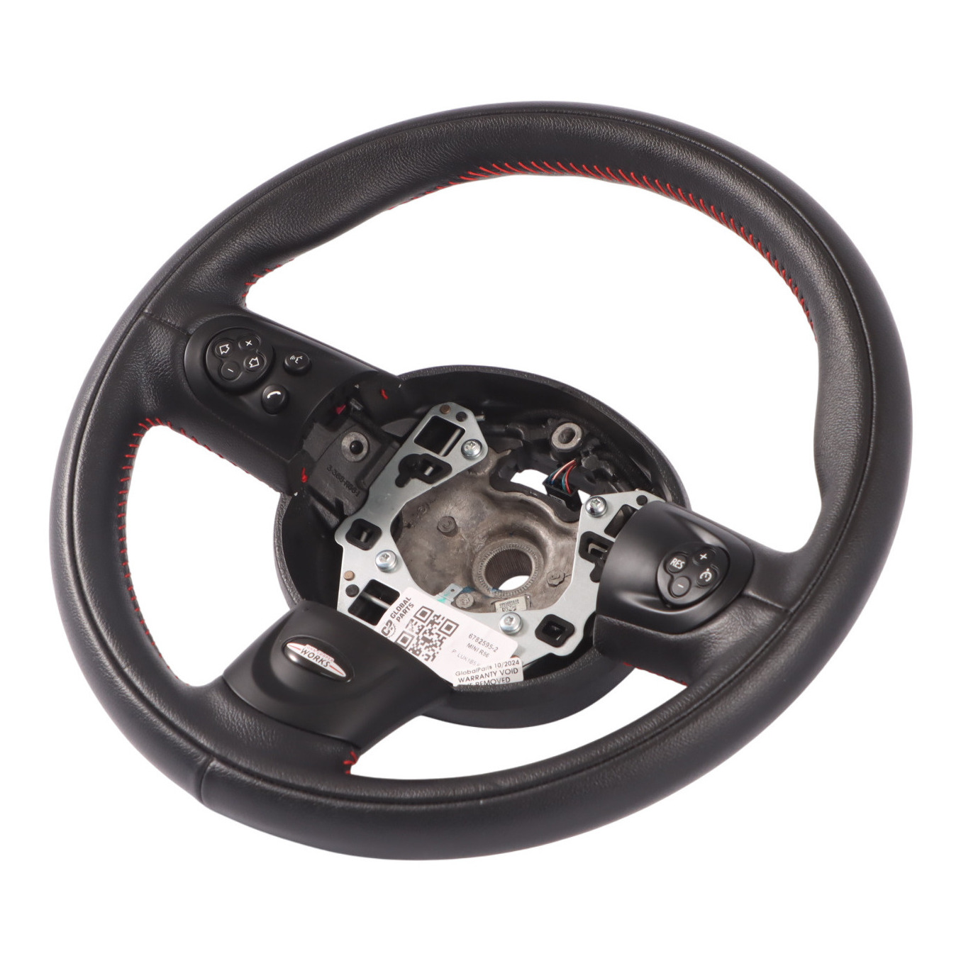 Mini Cooper R55 R56 R57 Leather Sports Multifunction Steering Wheel 6782595