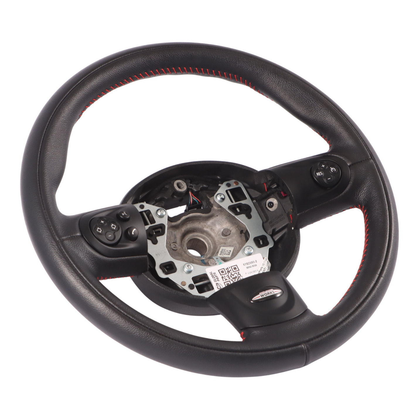 Mini Cooper R55 R56 R57 Leather Sports Multifunction Steering Wheel 6782595