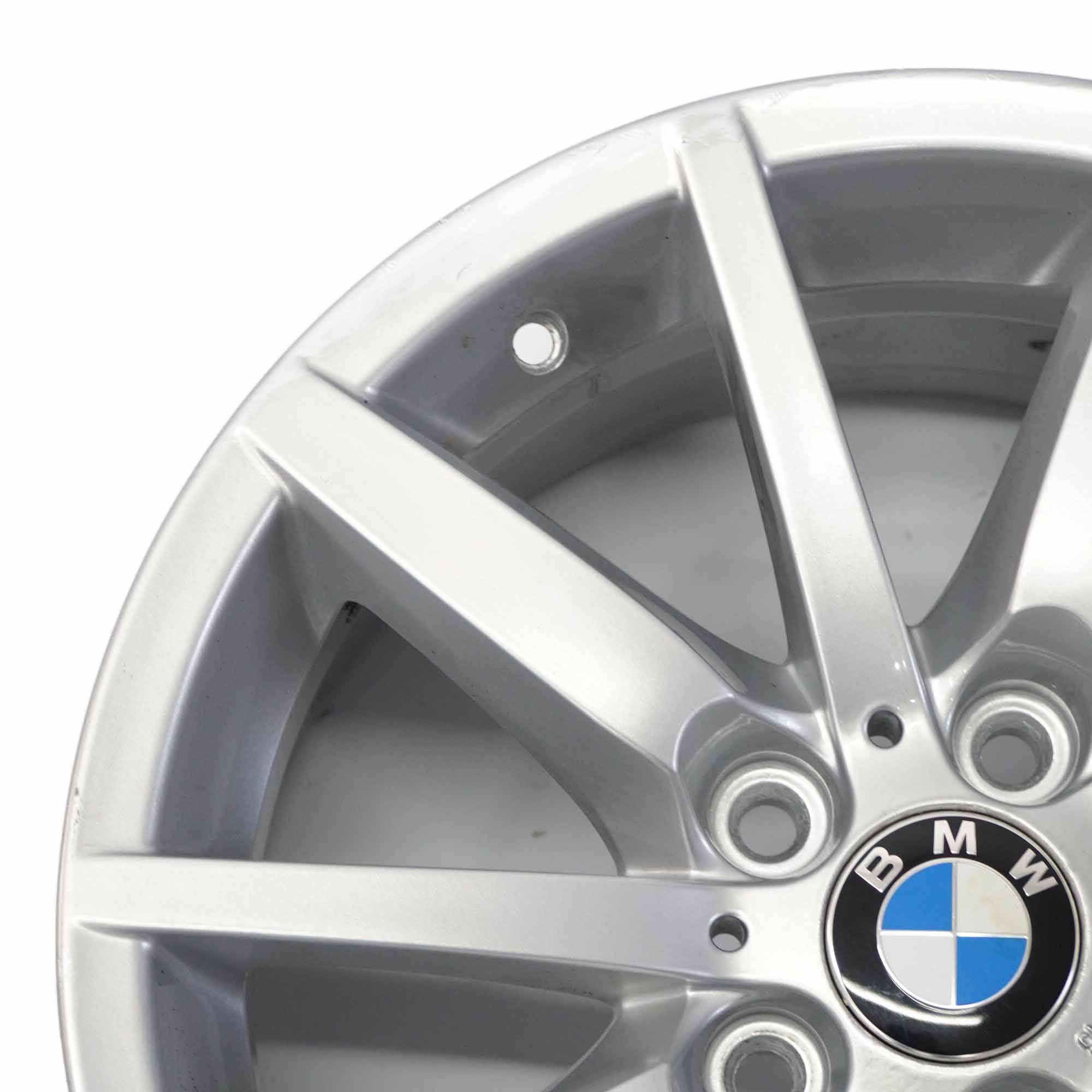 BMW E90 E91 Silber Leichtmetallrad Felge 17" Sternspeiche 286 8J ET:34 6783632