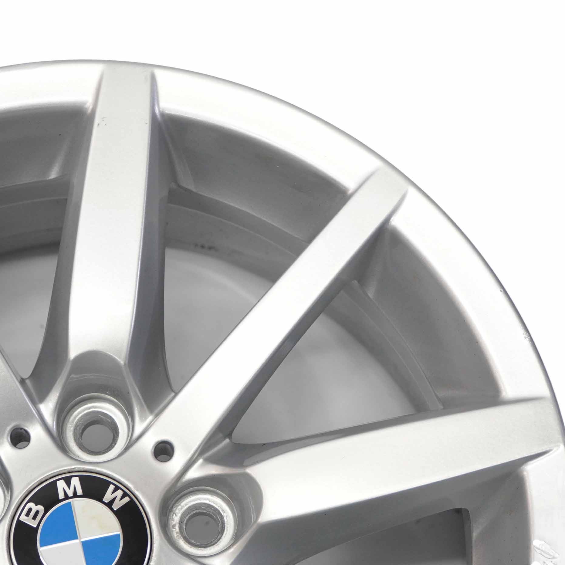 BMW E90 E91 Silber Leichtmetallrad Felge 17" Sternspeiche 286 8J ET:34 6783632