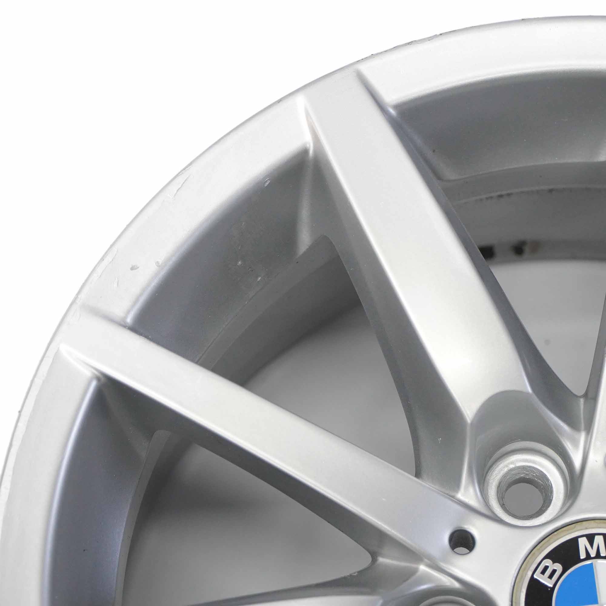 BMW E90 E91 Silber Leichtmetallfelge 17" Sternspeiche 286 8.5J ET:39 6783633