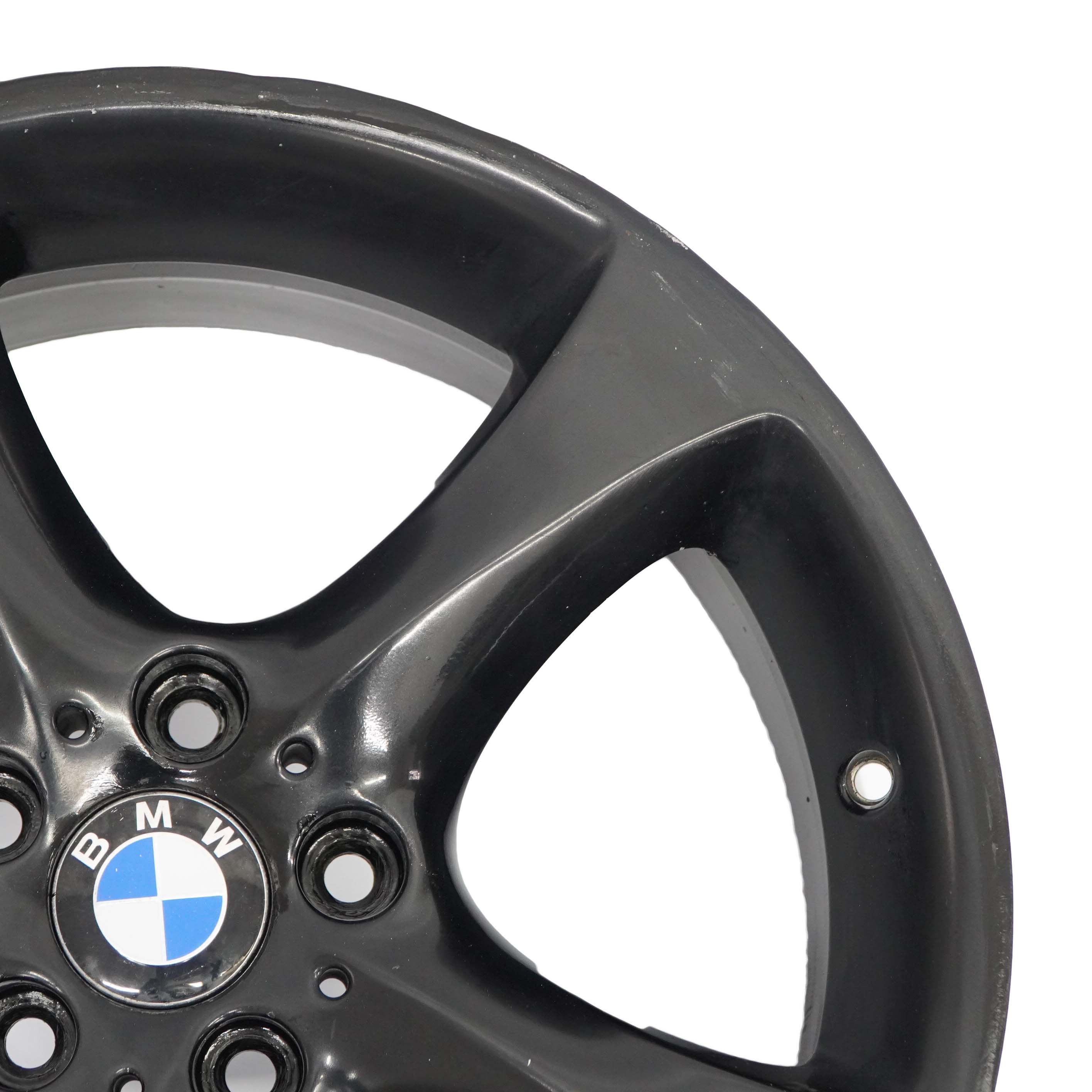 BMW E90 E91 E92 Schwarz Alu Felge Alufelge Sternspeiche 230 19" ET:37 8J 6785002