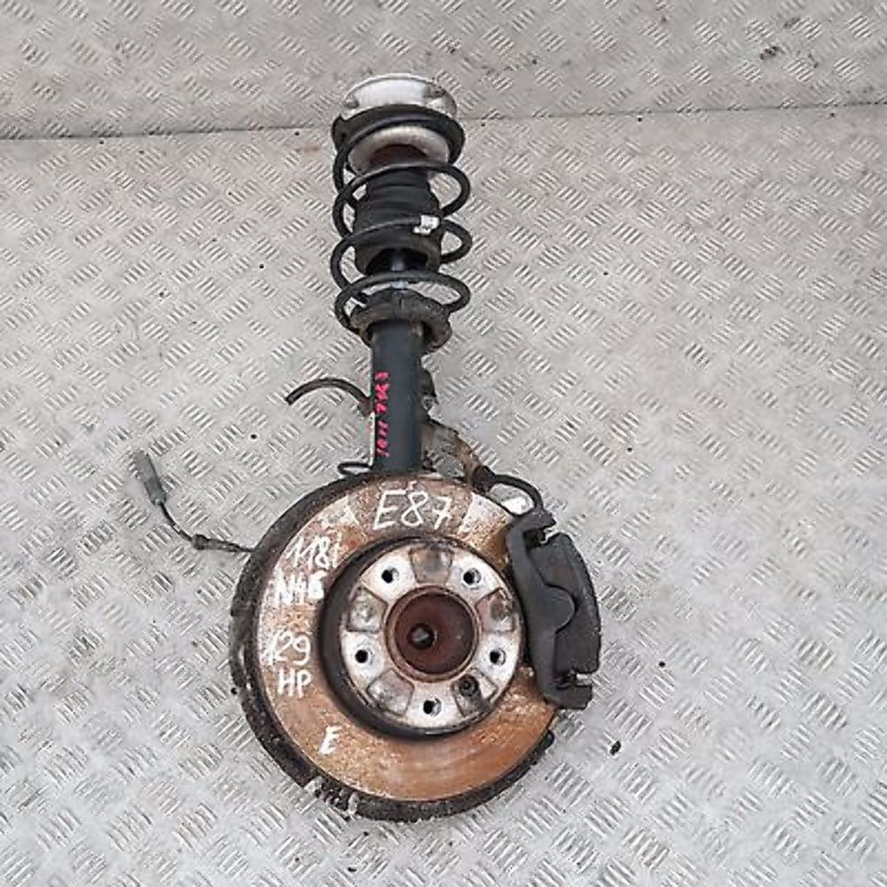 BMW 1 E87 118i N46 Vorne Links Stoßdämpfer Federbein Bremsscheibe Bremssattel