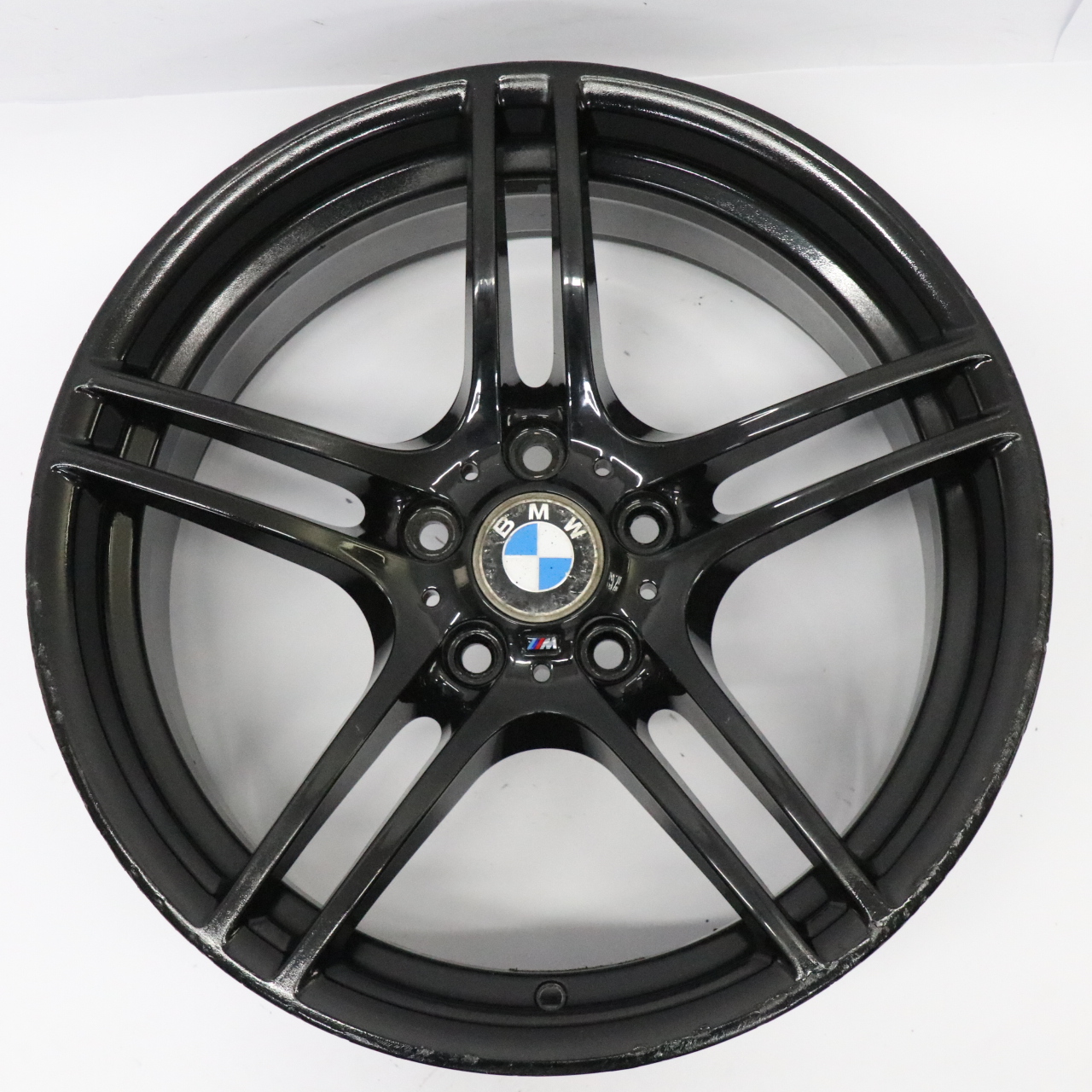 BMW E90 E91 Vorder rad Schwarz Felge 19" M Doppel speiche 313 8J ET:37 6787647