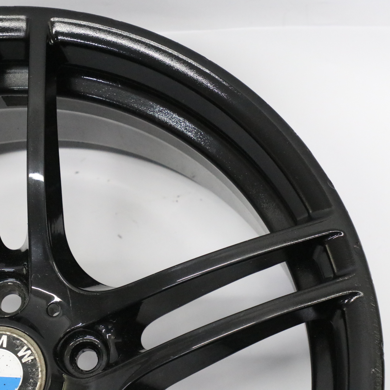 BMW E90 E91 Vorder rad Schwarz Felge 19" M Doppel speiche 313 8J ET:37 6787647