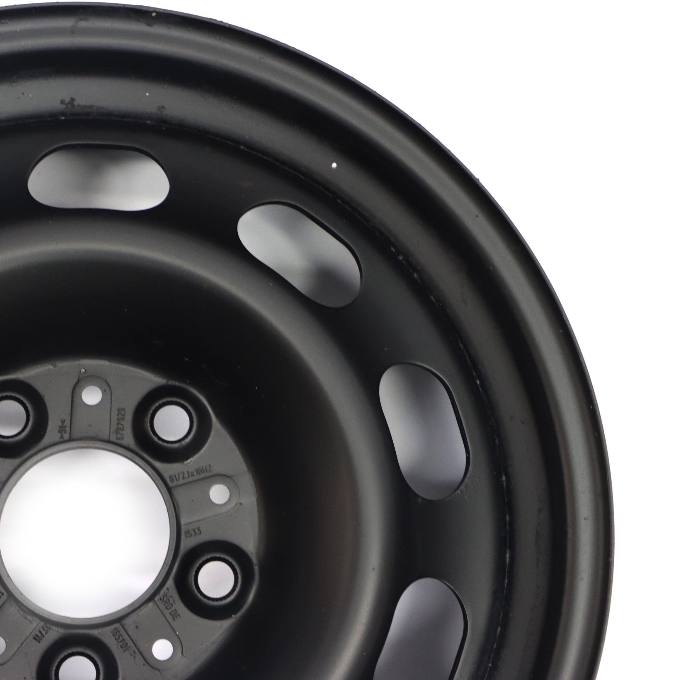 BMW F20 F21 Schwarz Stahl felge 16" 6,5J ET:33 6787929