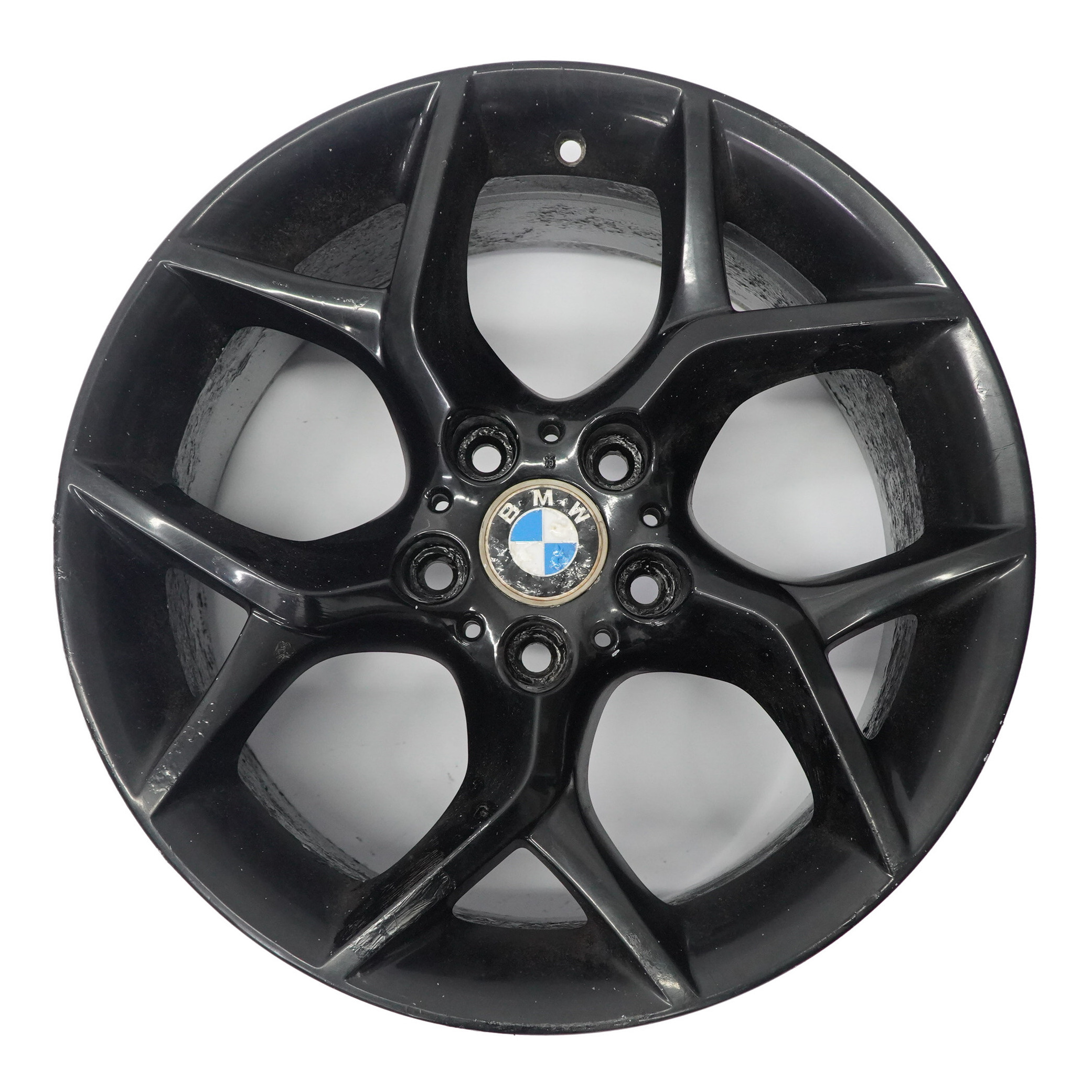 BMW X1 E84 Hinterrad Schwarz Felge 18" Y Speiche 322 ET:41 9J 6789146